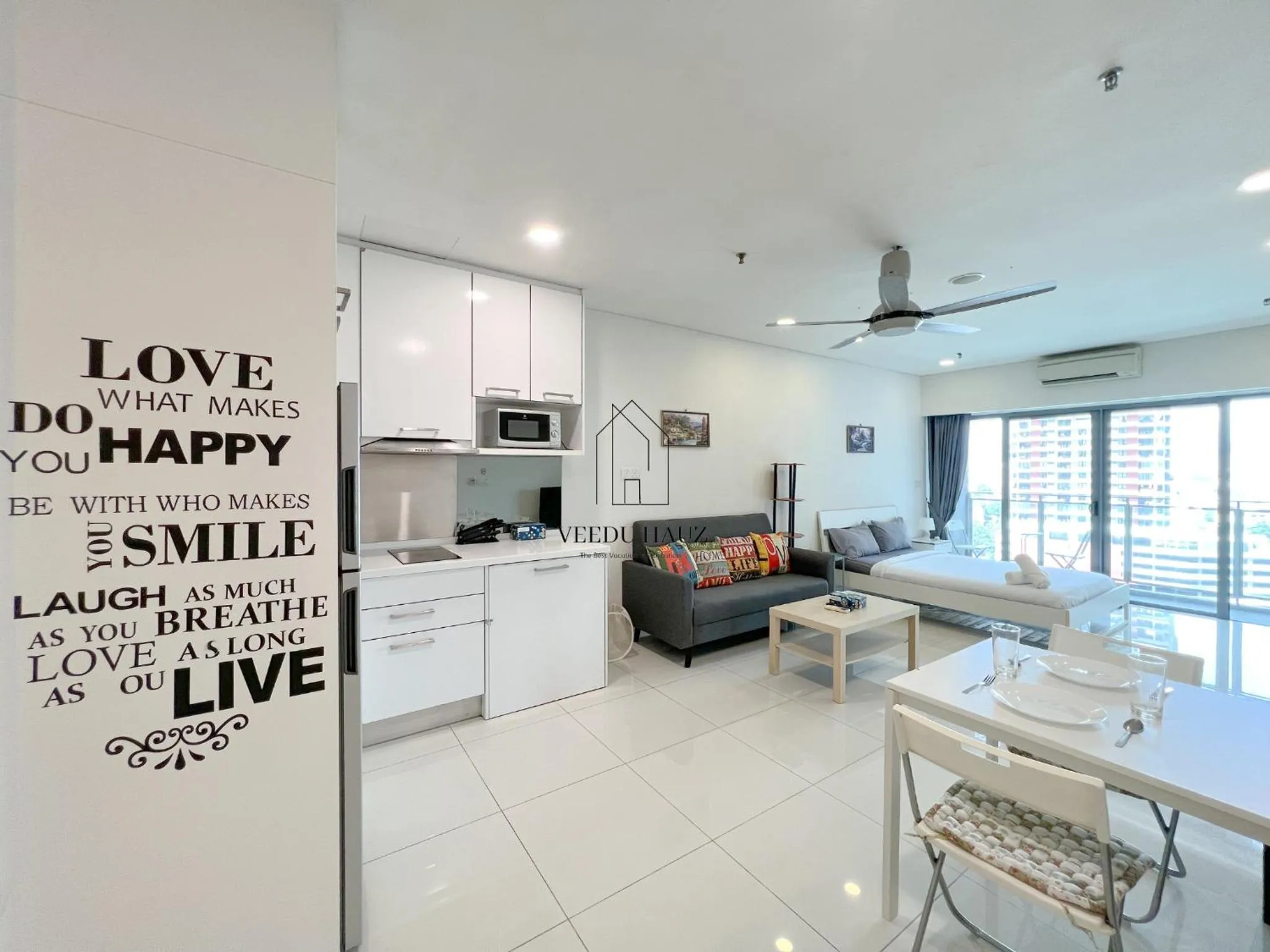 Bedroom in Mercu Summer Suites KLCC by Veedu Hauz