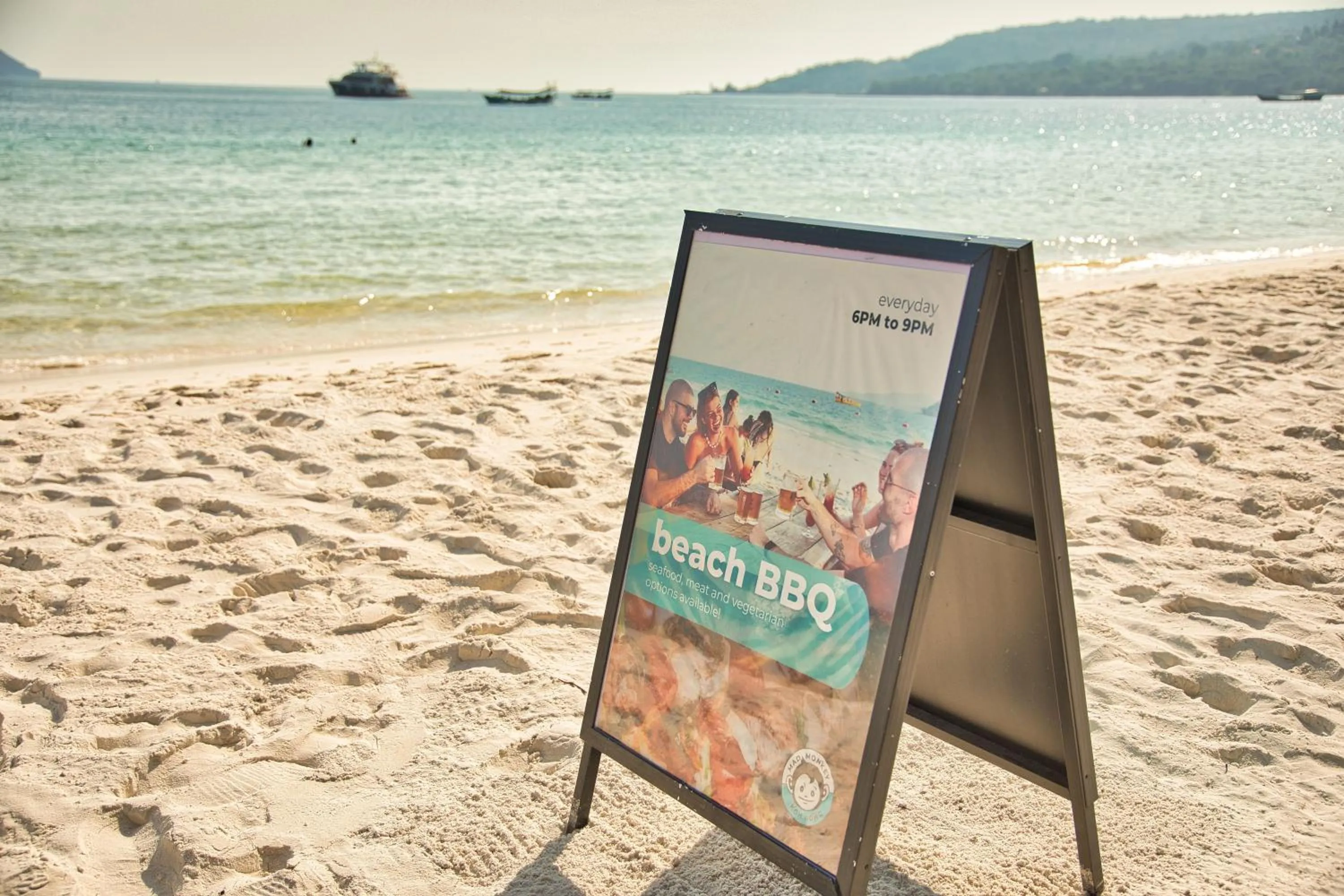 Beach in Mad Monkey Koh Rong