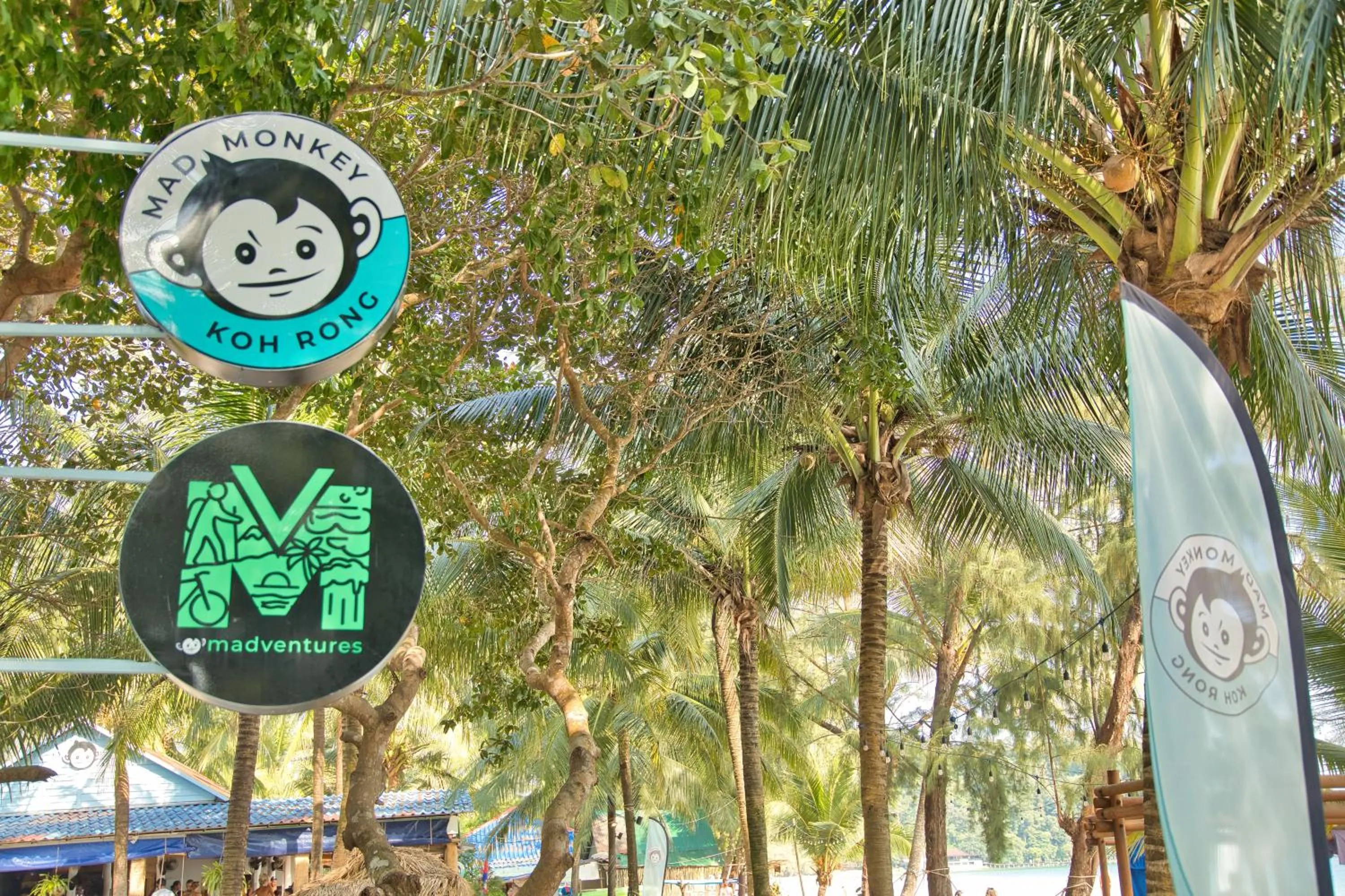 Logo/Certificate/Sign in Mad Monkey Koh Rong