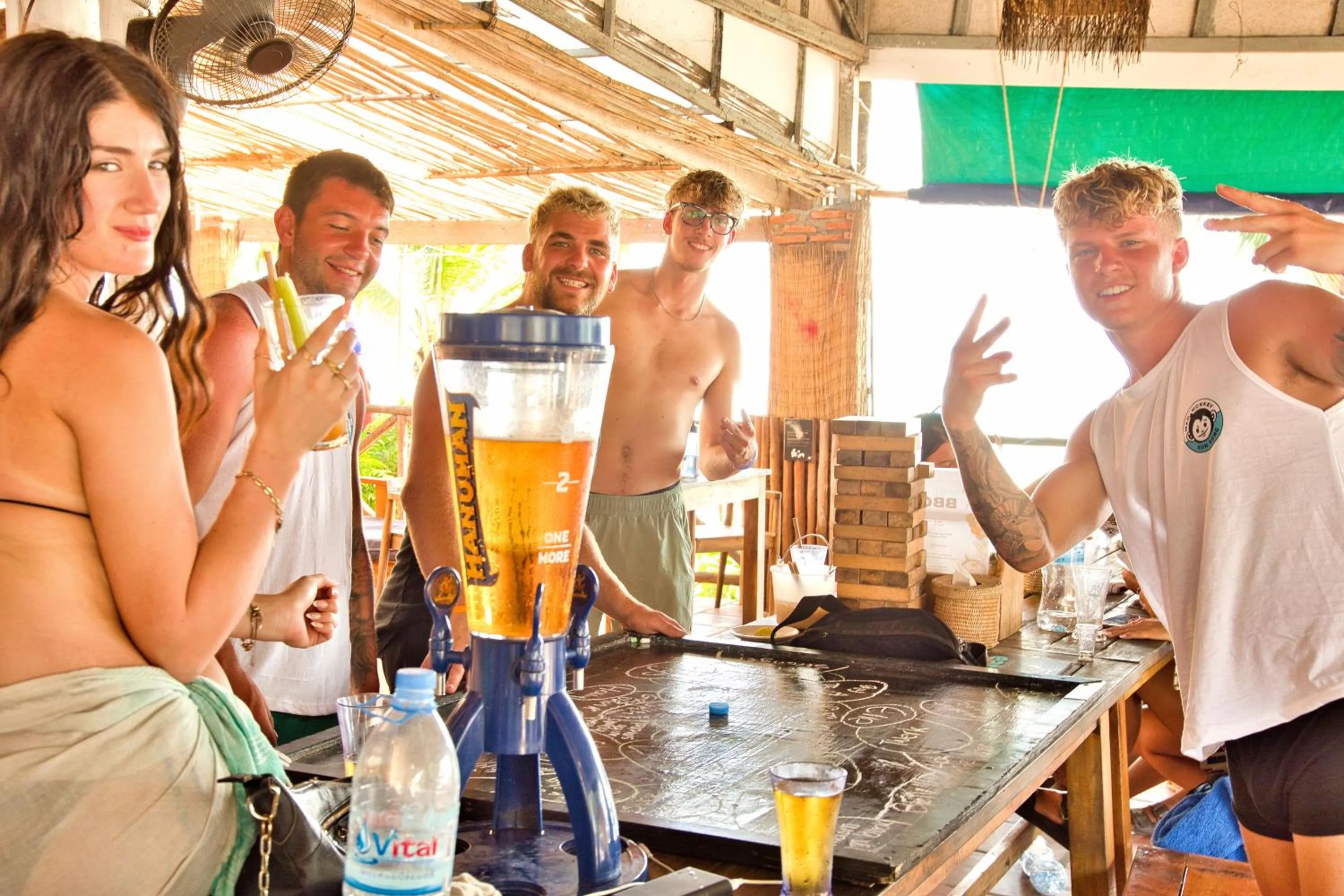 Lounge or bar in Mad Monkey Koh Rong