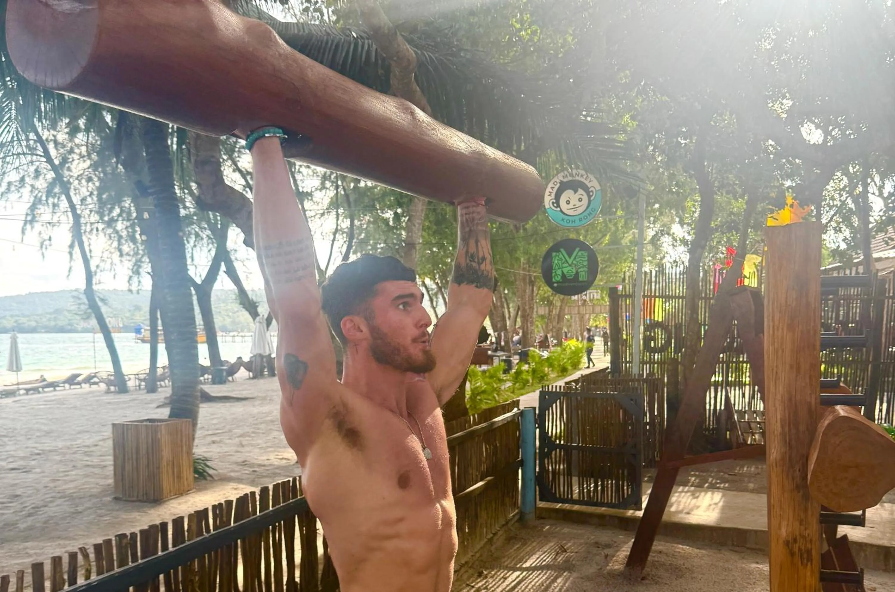 Fitness centre/facilities in Mad Monkey Koh Rong