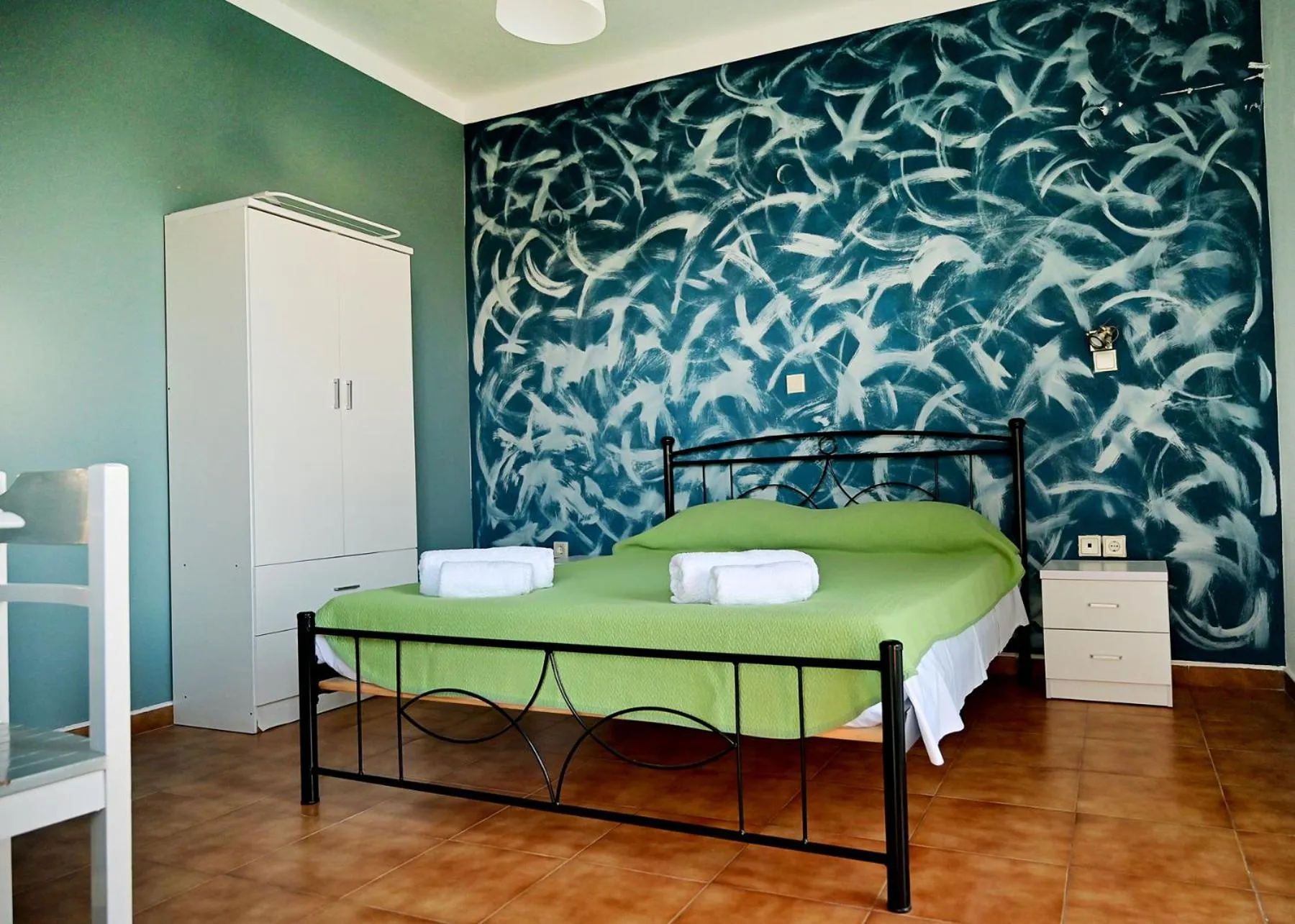 Bed in Karmik Concept Apartments