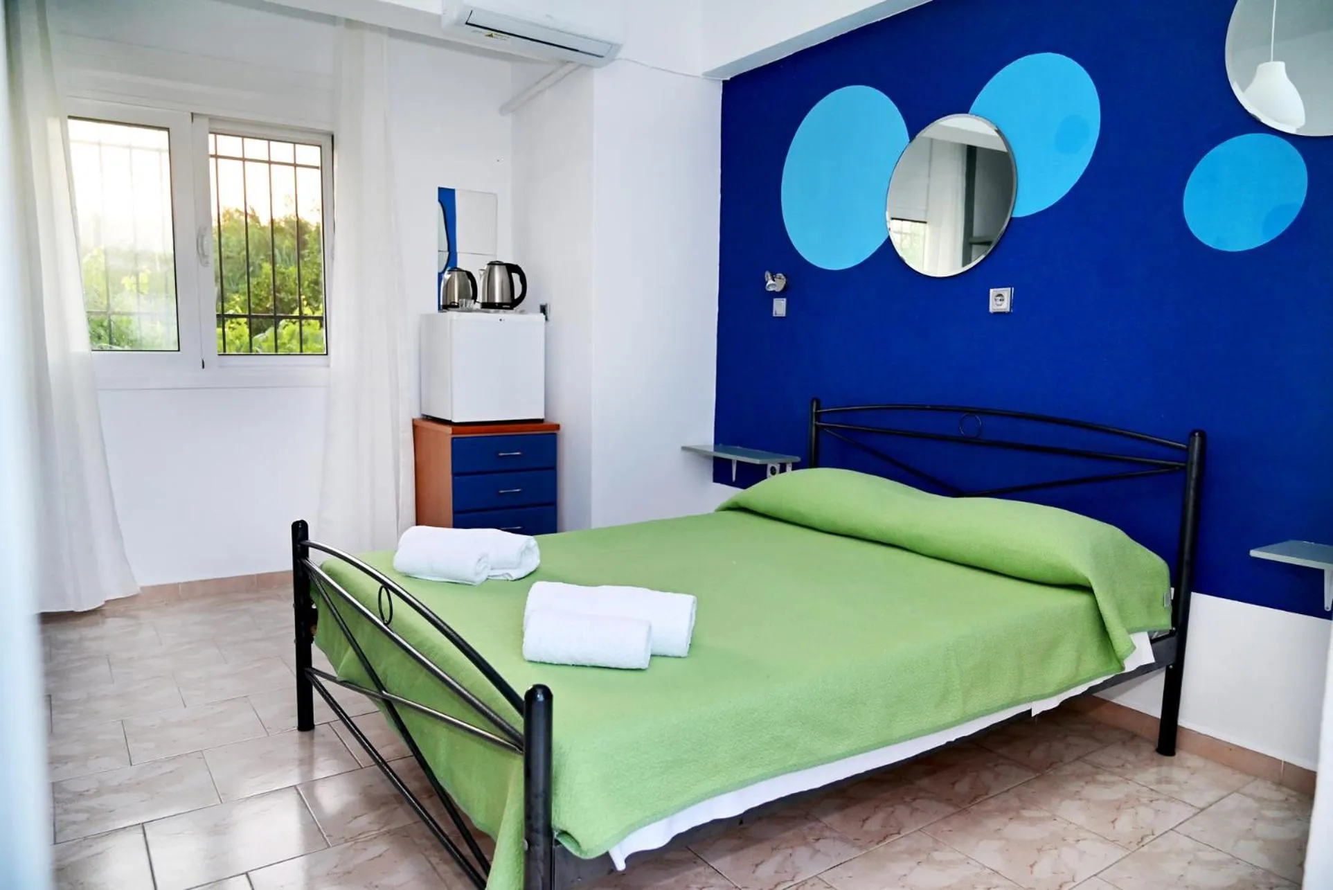 Bed in Karmik Concept Apartments