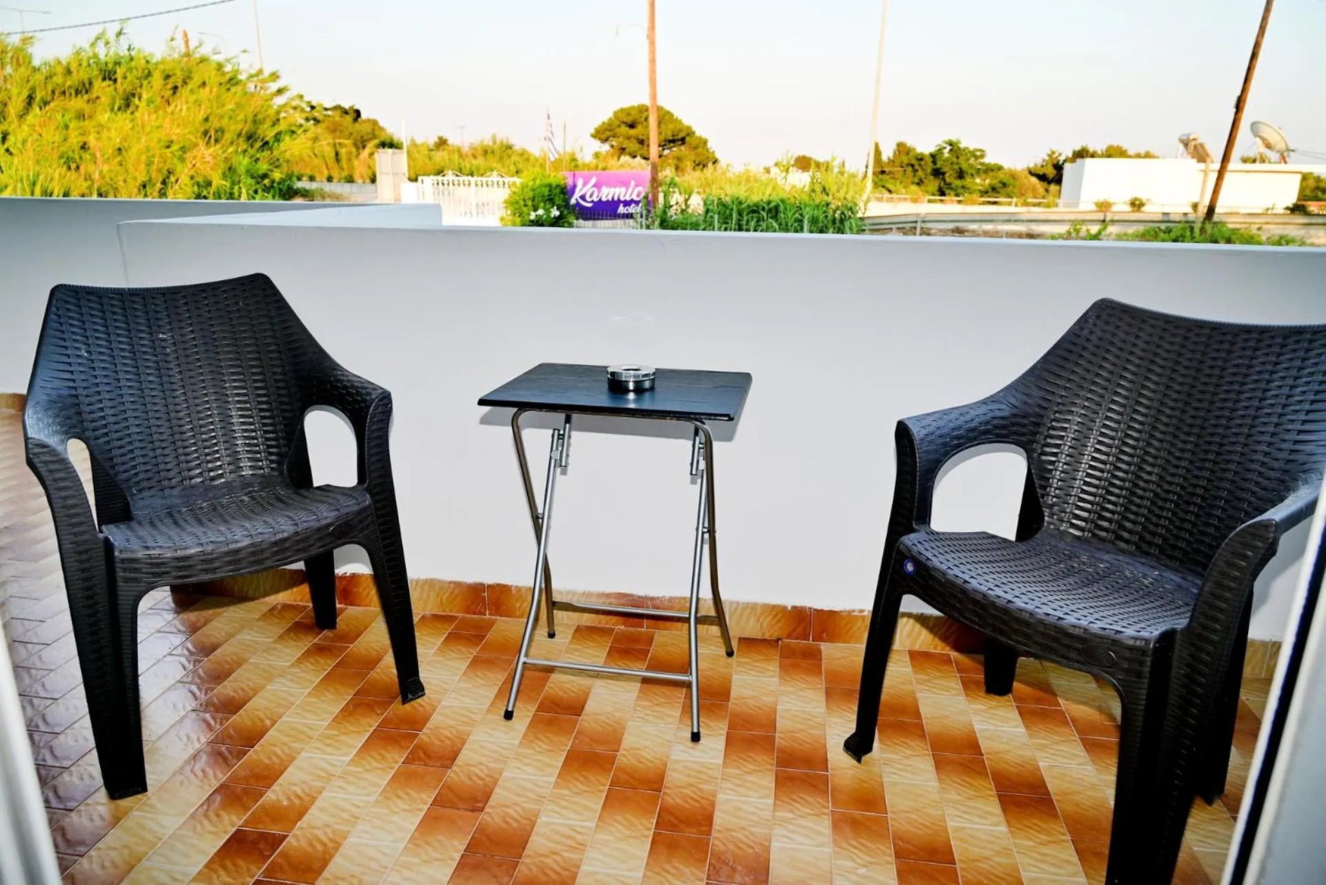 Balcony/Terrace in Karmik Concept Apartments