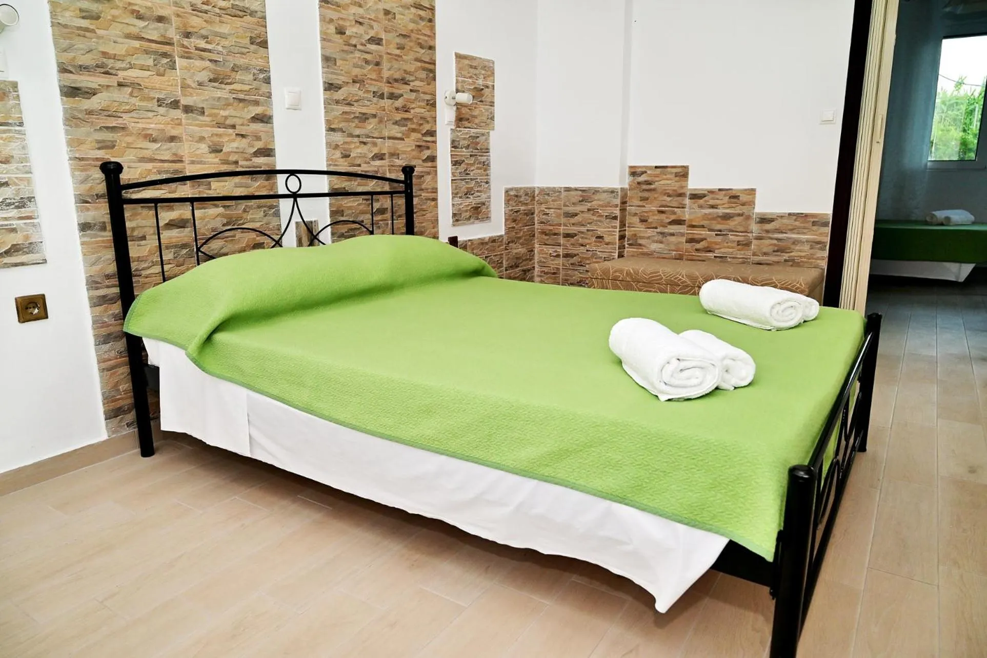 Bed in Karmik Concept Apartments