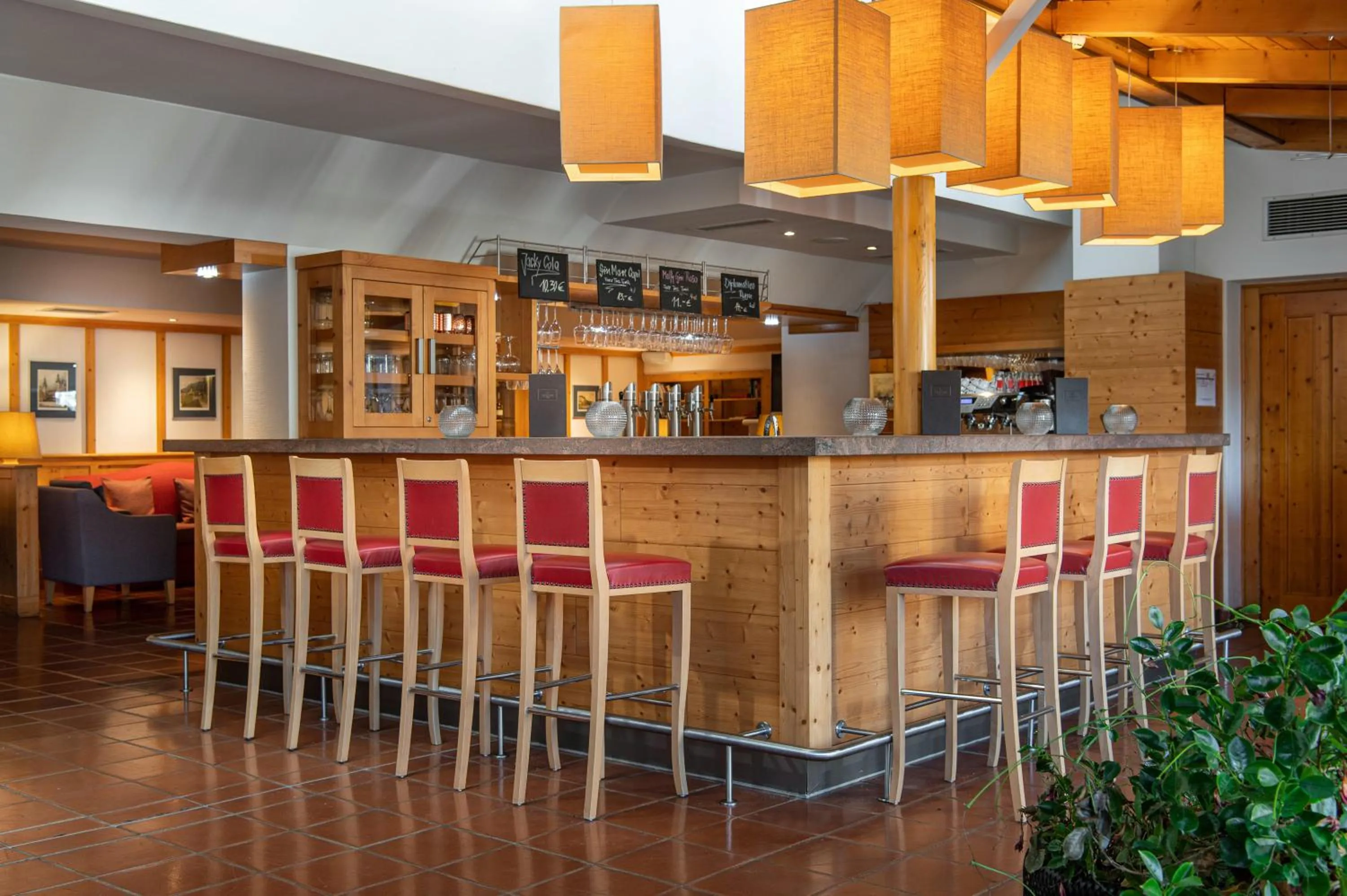 Lobby or reception in Seehotel Urban