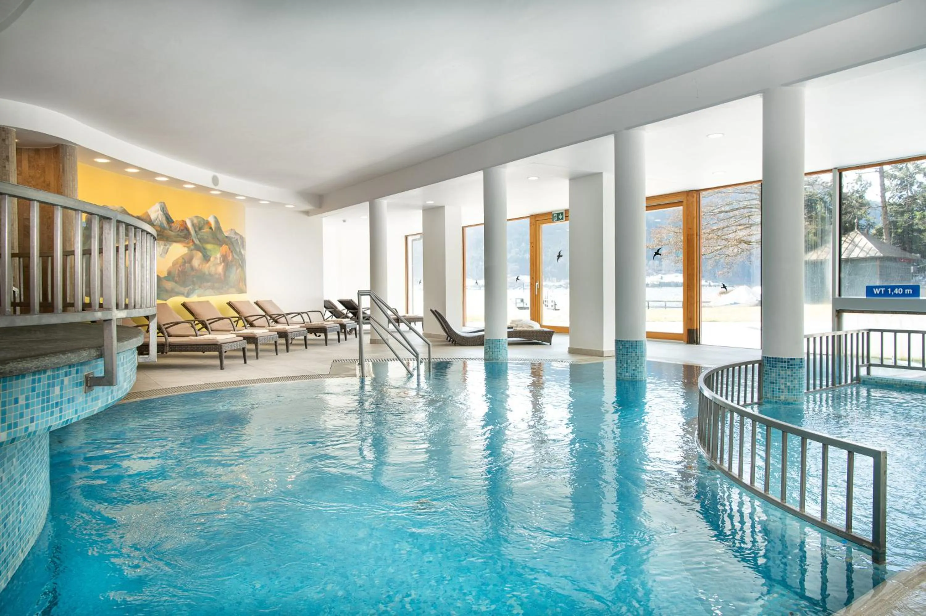 Swimming pool in Seehotel Urban