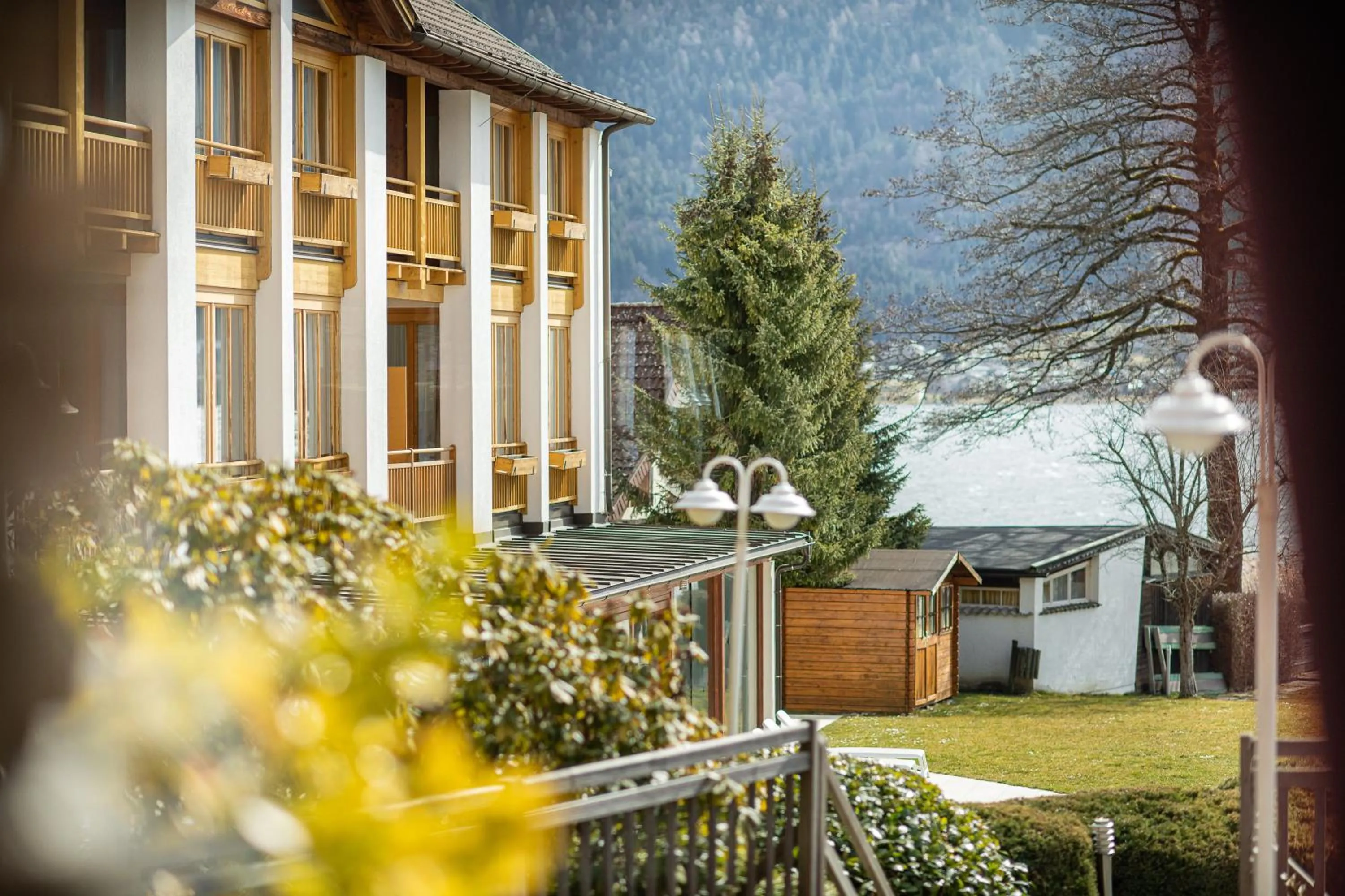 Facade/entrance in Seehotel Urban