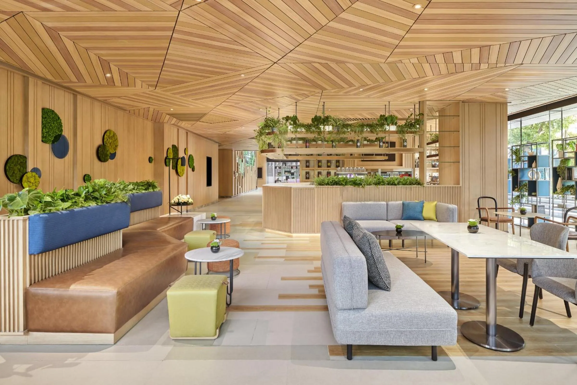 Seating area in Artyzen Habitat Taopu Shanghai