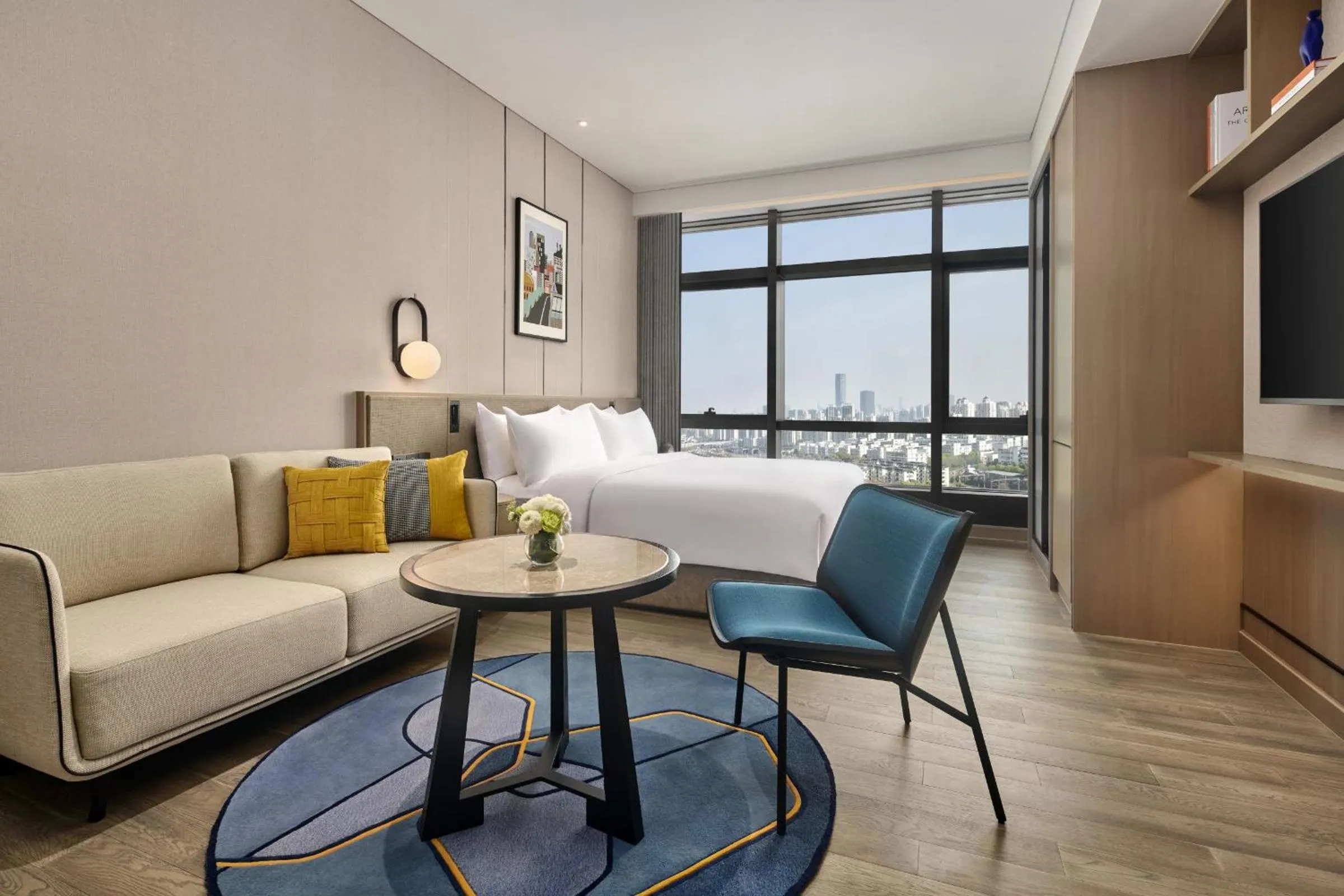 Property building, Bed in Artyzen Habitat Taopu Shanghai