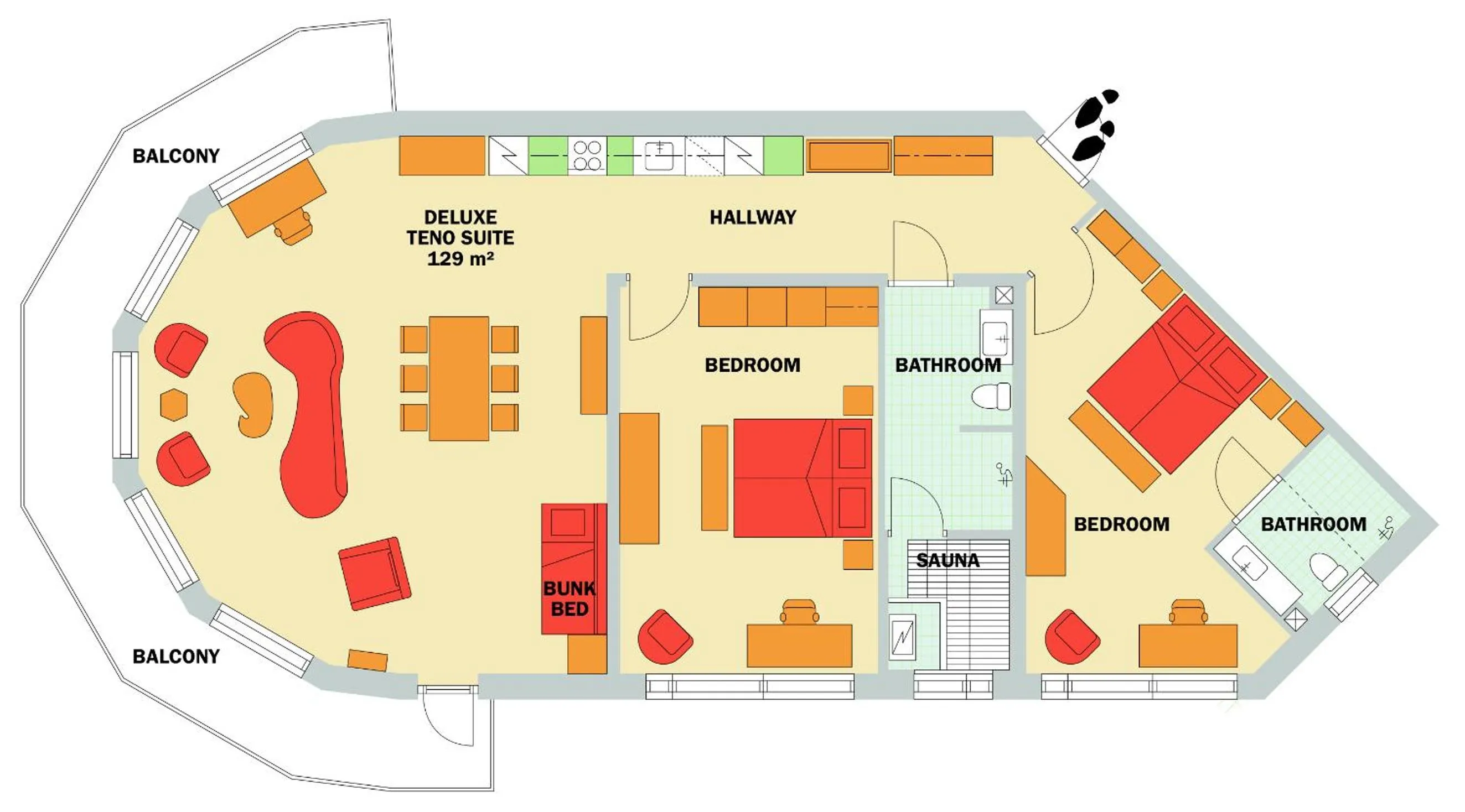 Property building in Utsjoki Arctic Resort