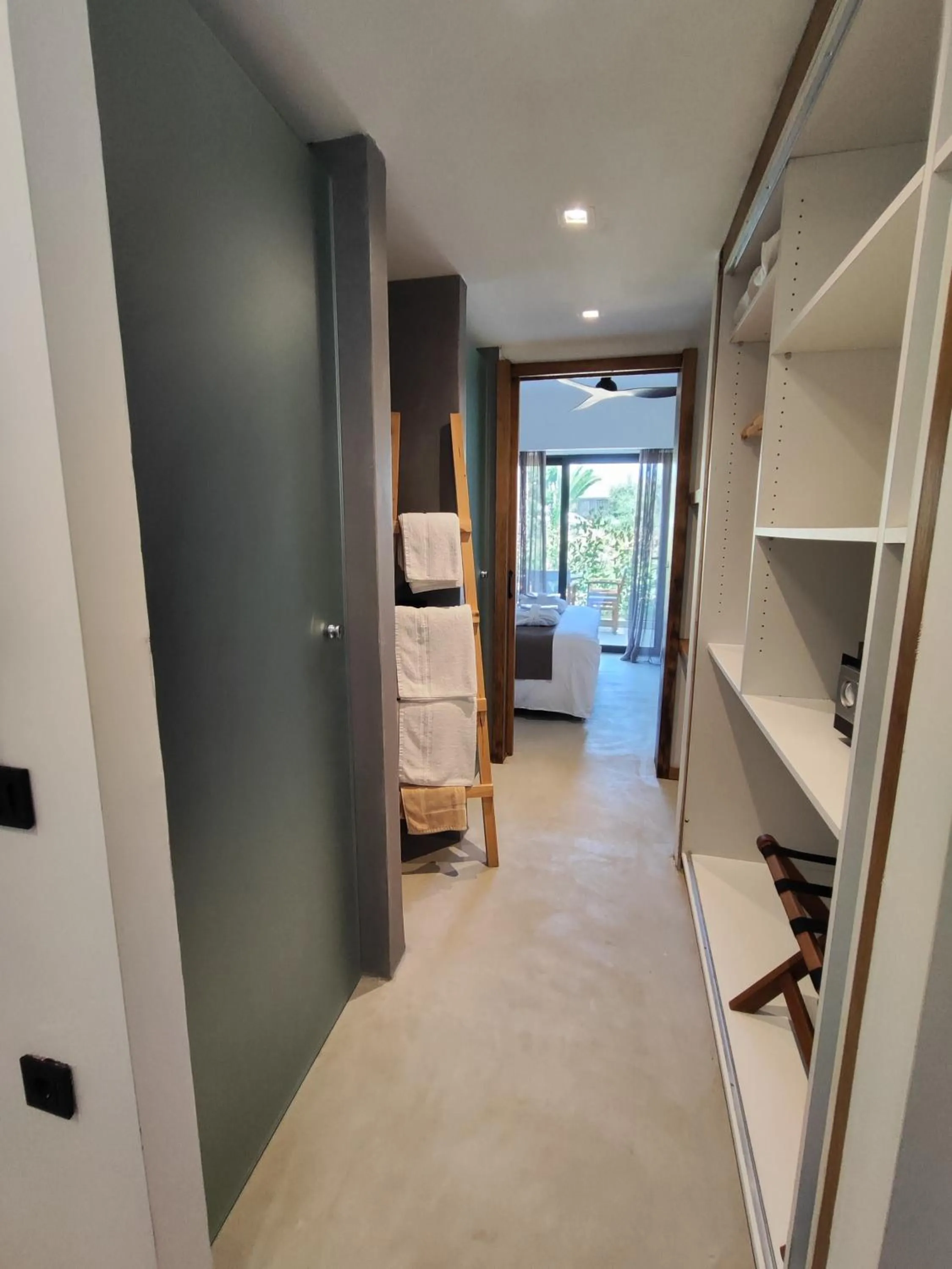 Bed in Helios Beach Hotel & Bungalows