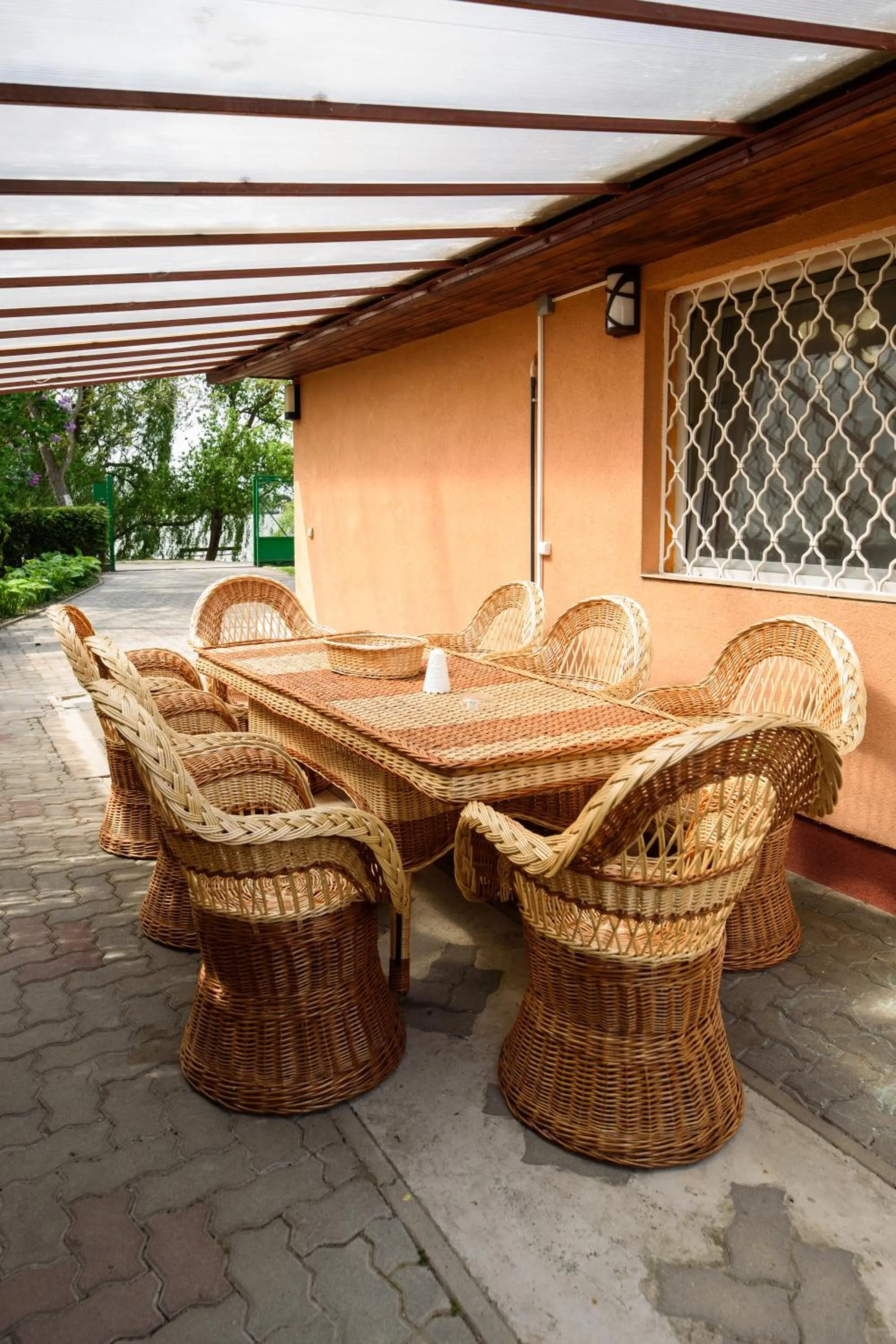 Garden in Emili Apartman Ráckeve