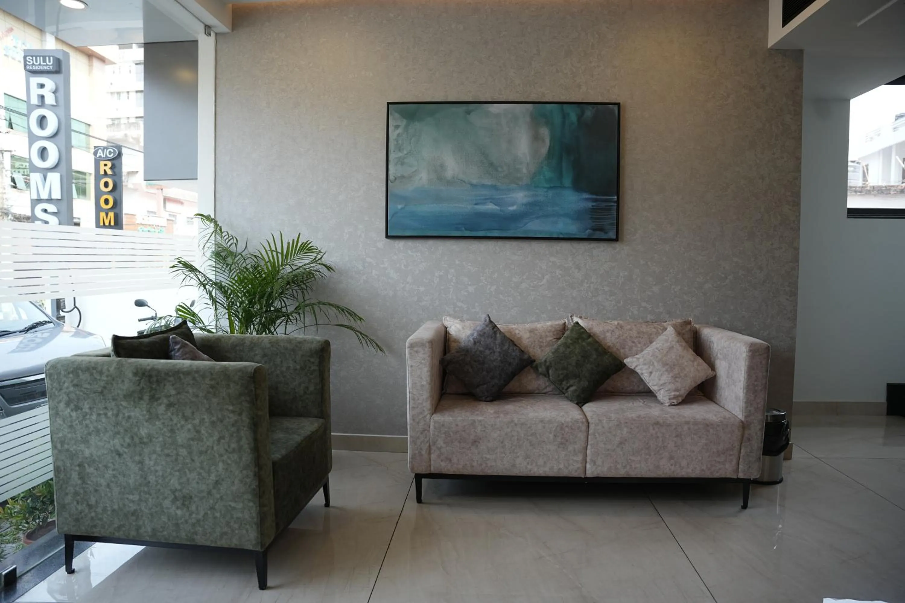 Lobby or reception in Sulu Residency