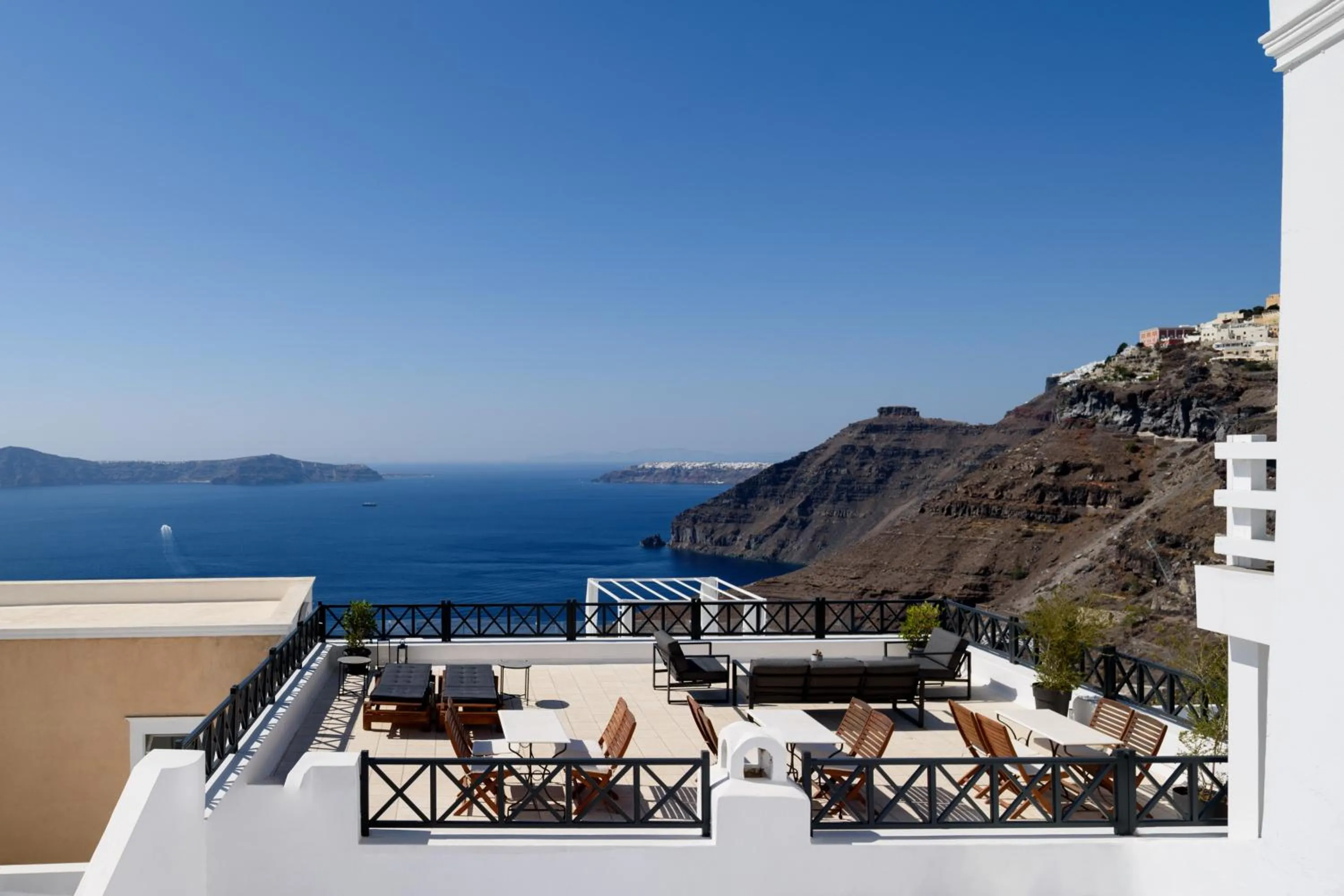 Sea view in Firalia, Casa in Rock Suites
