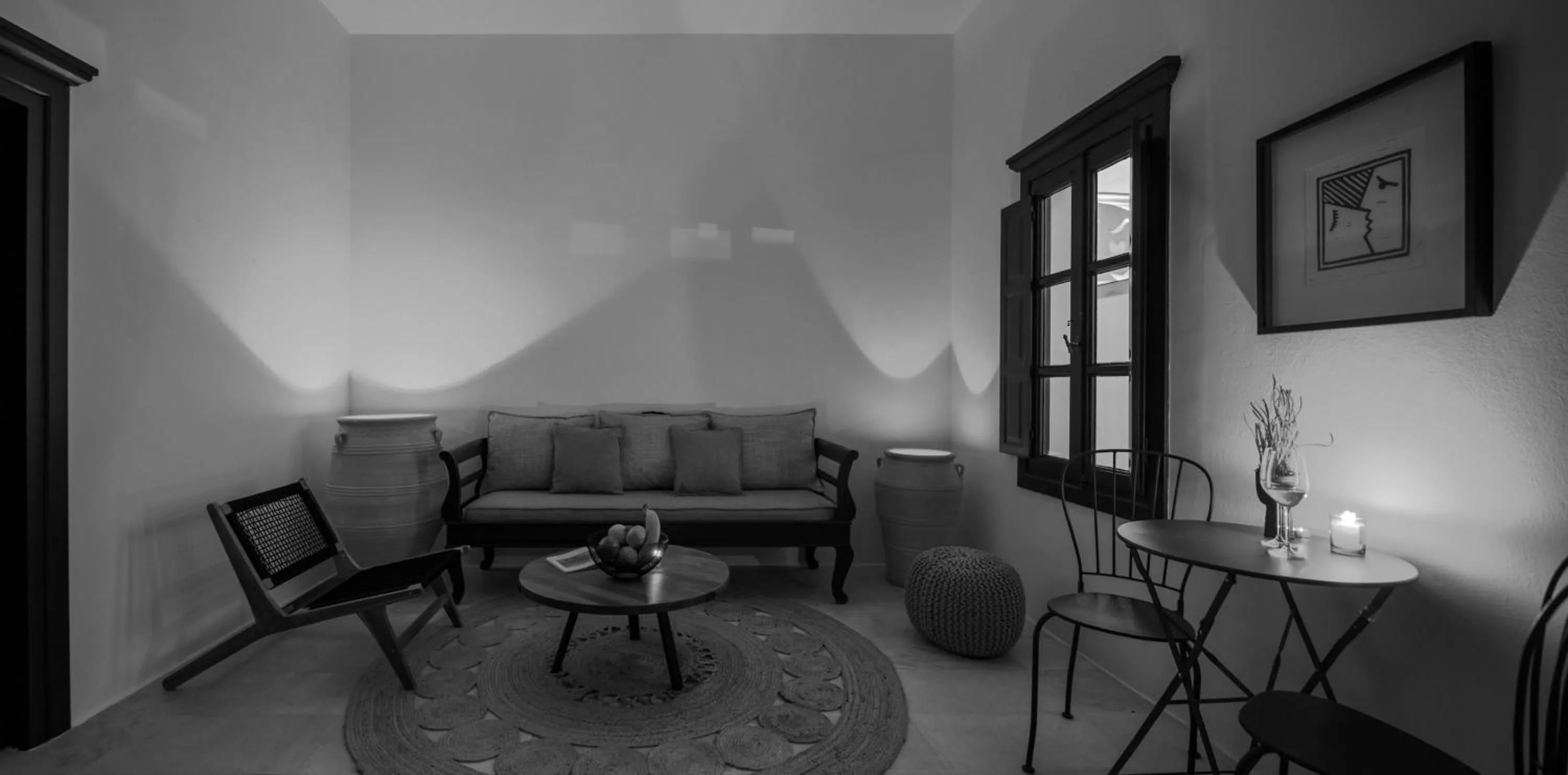 Living room in Firalia, Casa in Rock Suites