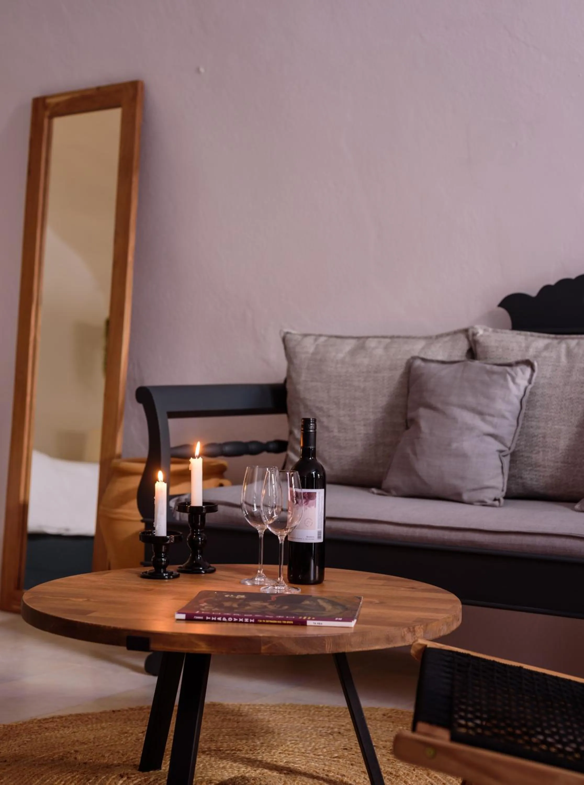 Seating area in Firalia, Casa in Rock Suites