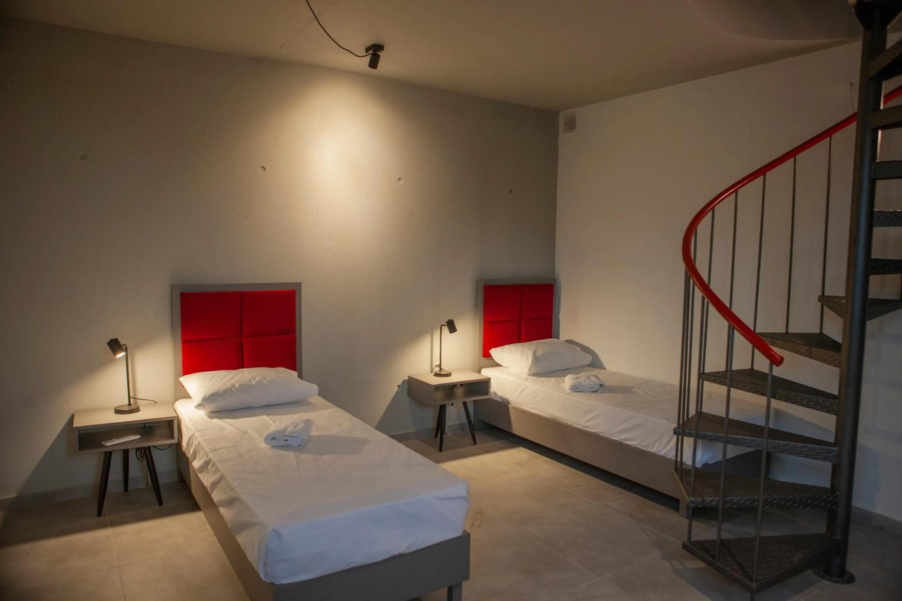 Bed in Aurora Suites