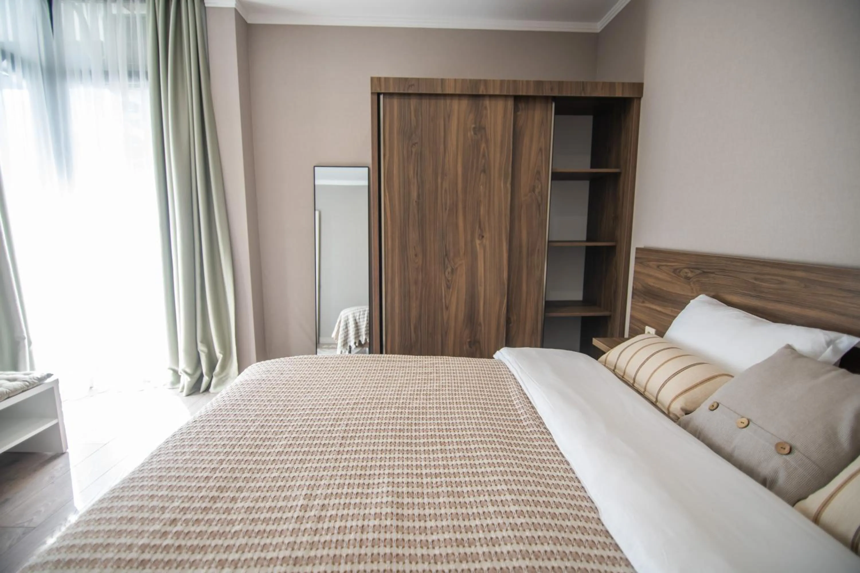 Bedroom, Bed in Green Side Apart Hotel