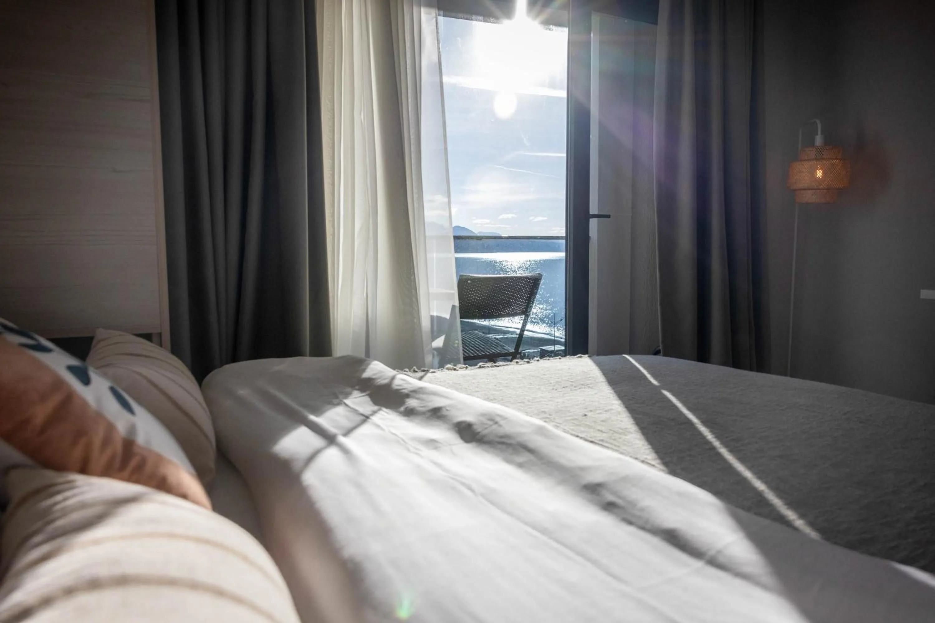 Natural landscape, Bed in Green Side Apart Hotel