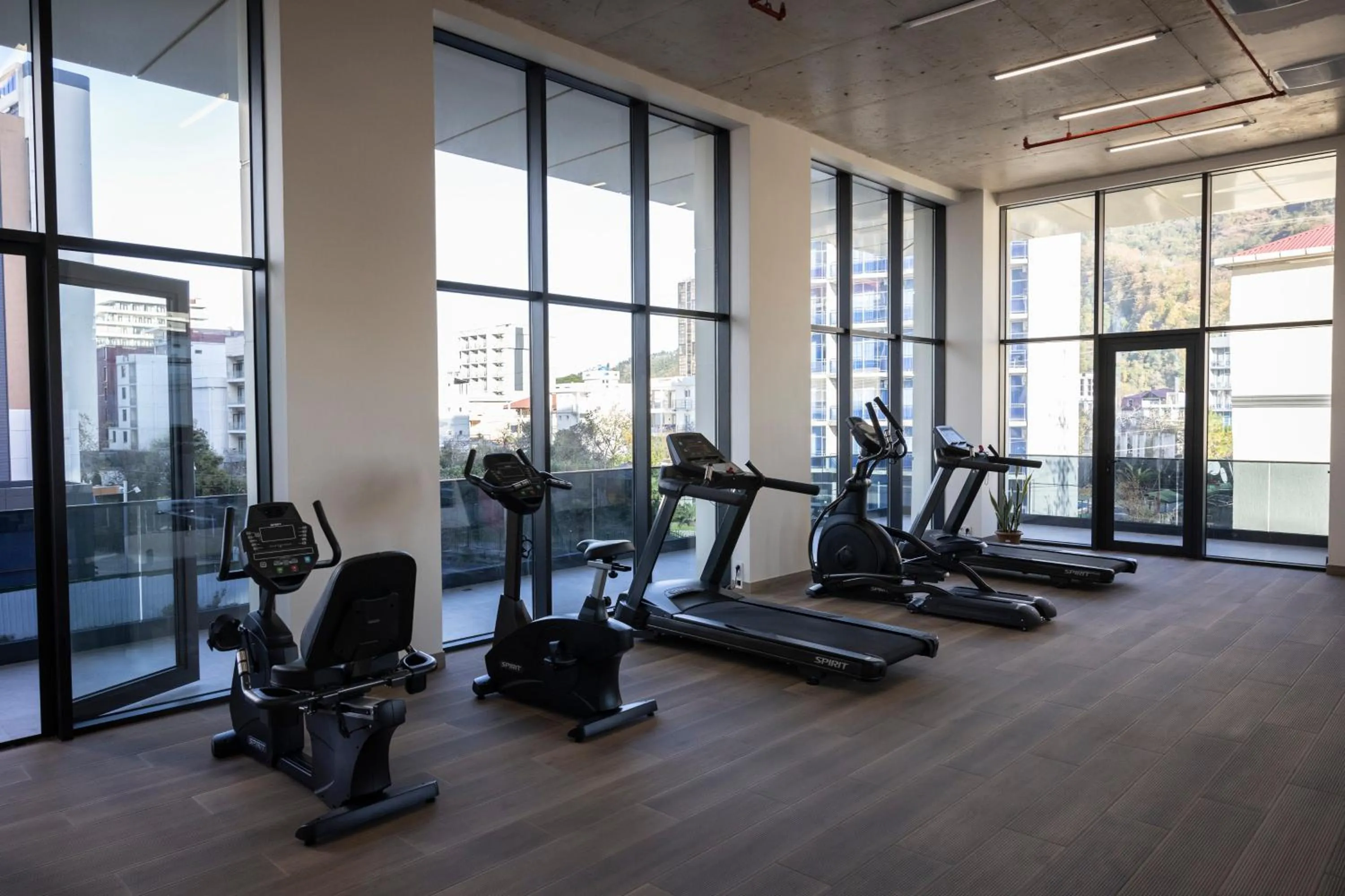 Fitness centre/facilities in Green Side Apart Hotel