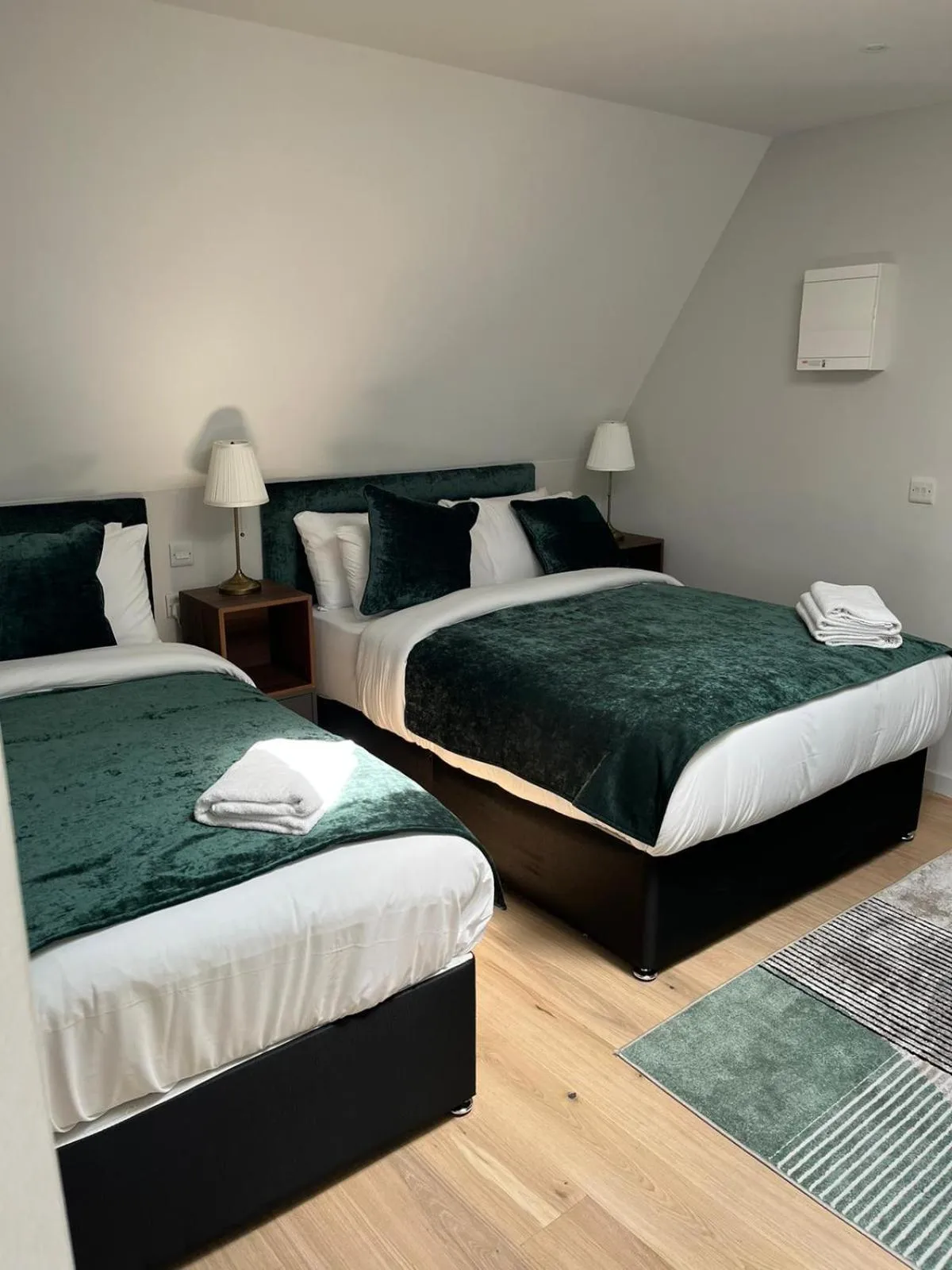 Bedroom, Bed in Merrion Square Studios