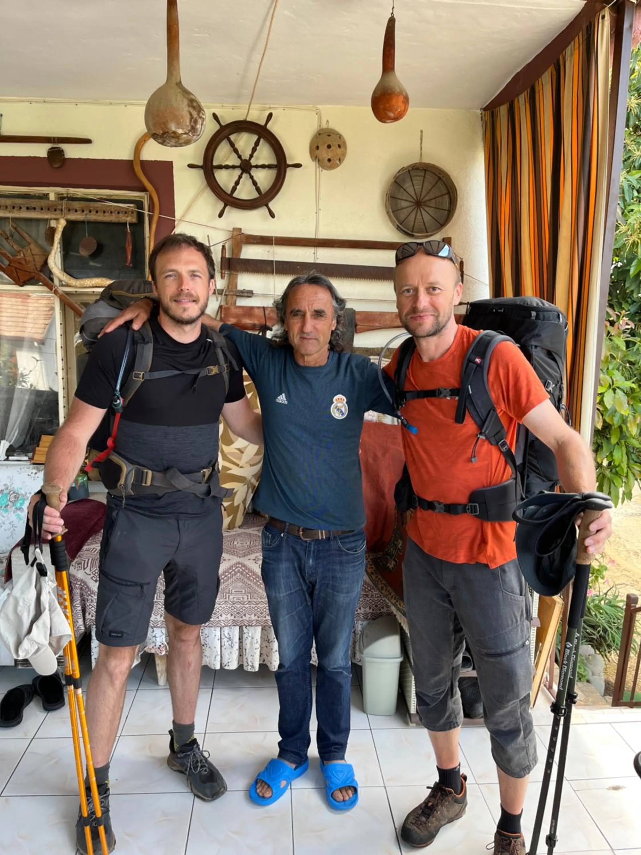 group of guests in Gelidonya Pansiyon