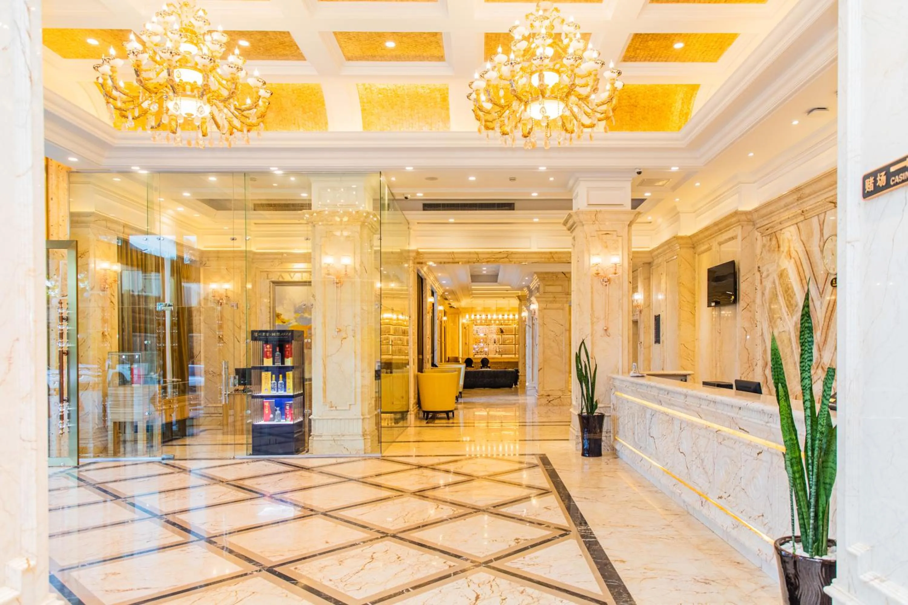 Lobby or reception in The Venetian Hotel