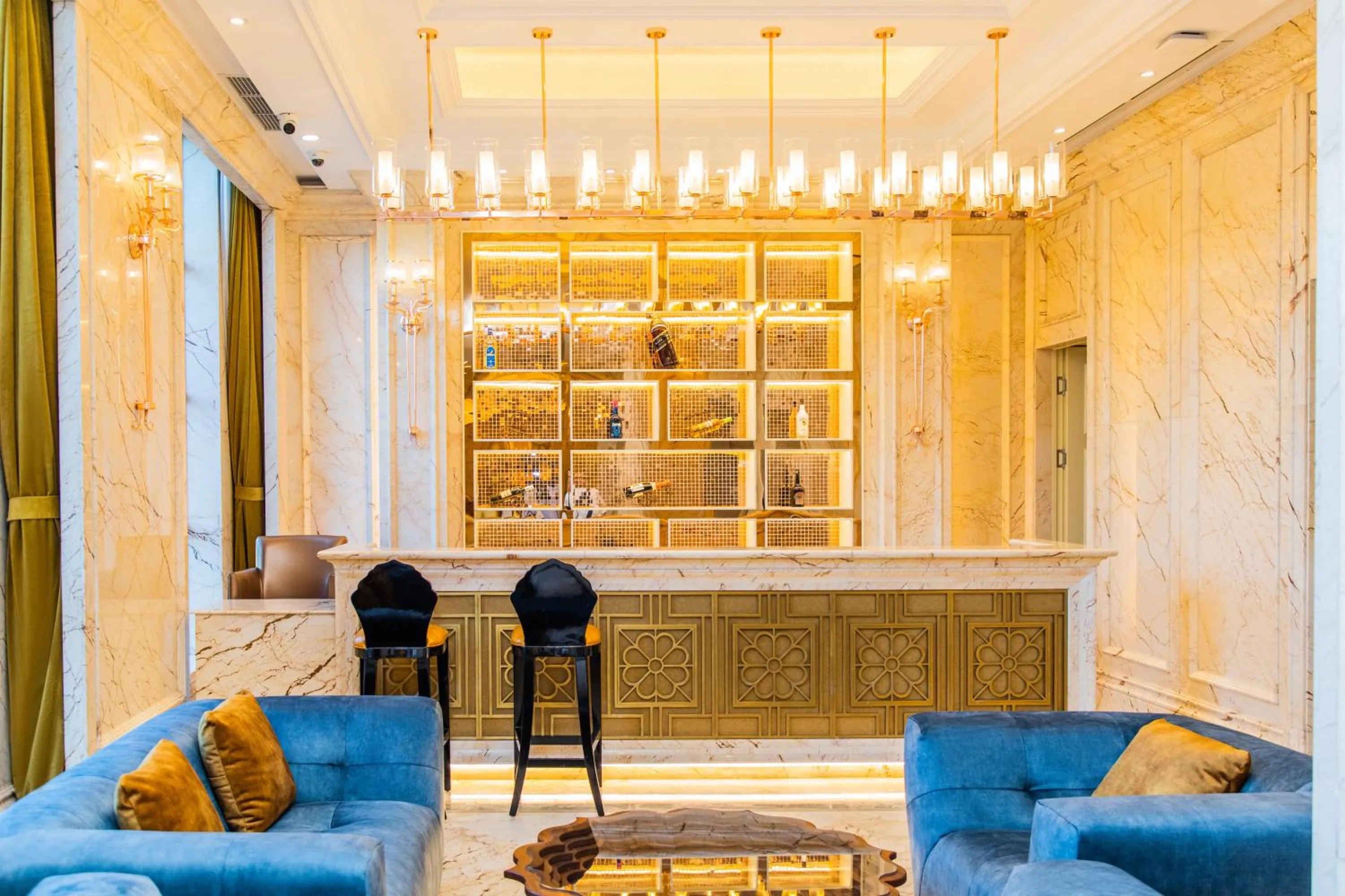 Seating area in The Venetian Hotel