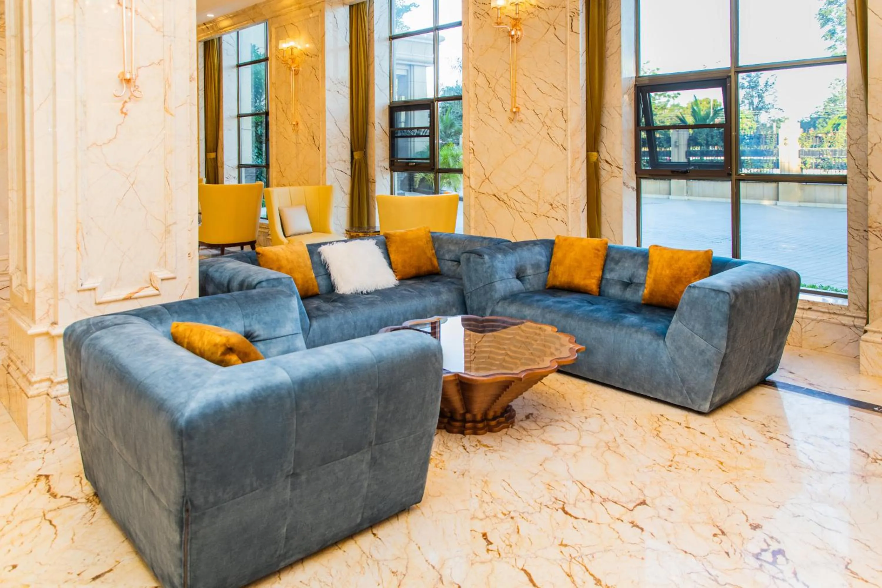 Seating area in The Venetian Hotel