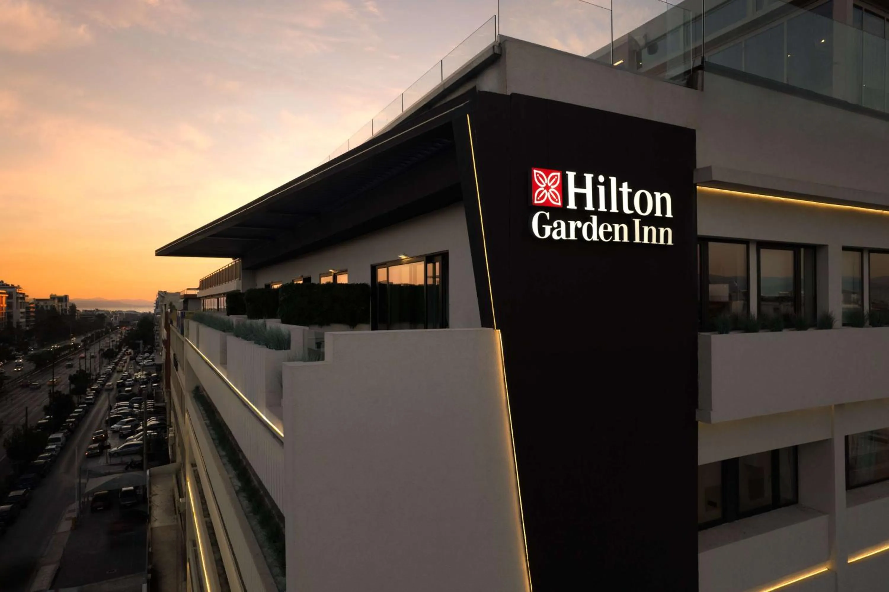 Property building in Hilton Garden Inn Athens Syggrou Avenue