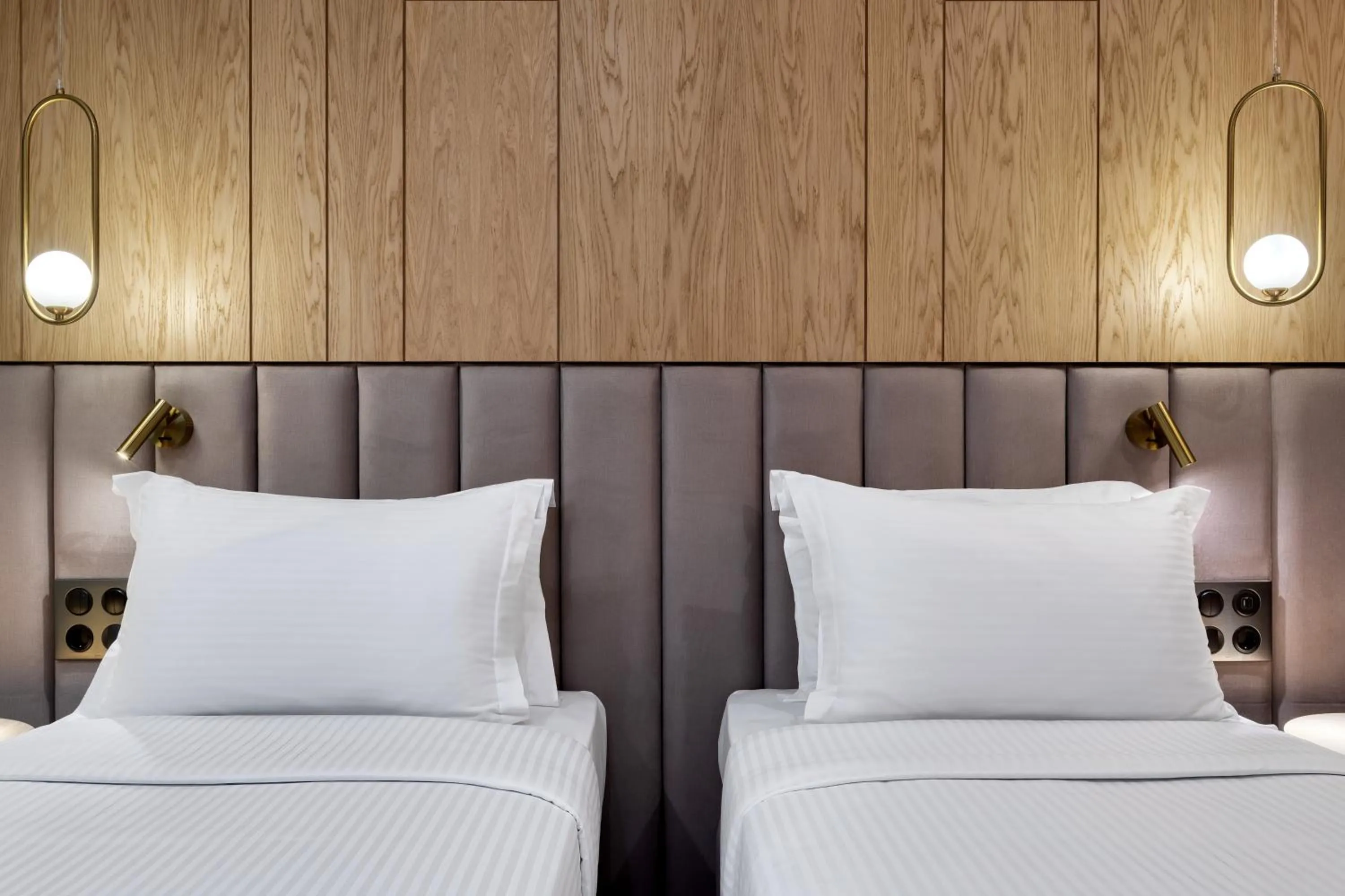 Bed in Hilton Garden Inn Athens Syggrou Avenue