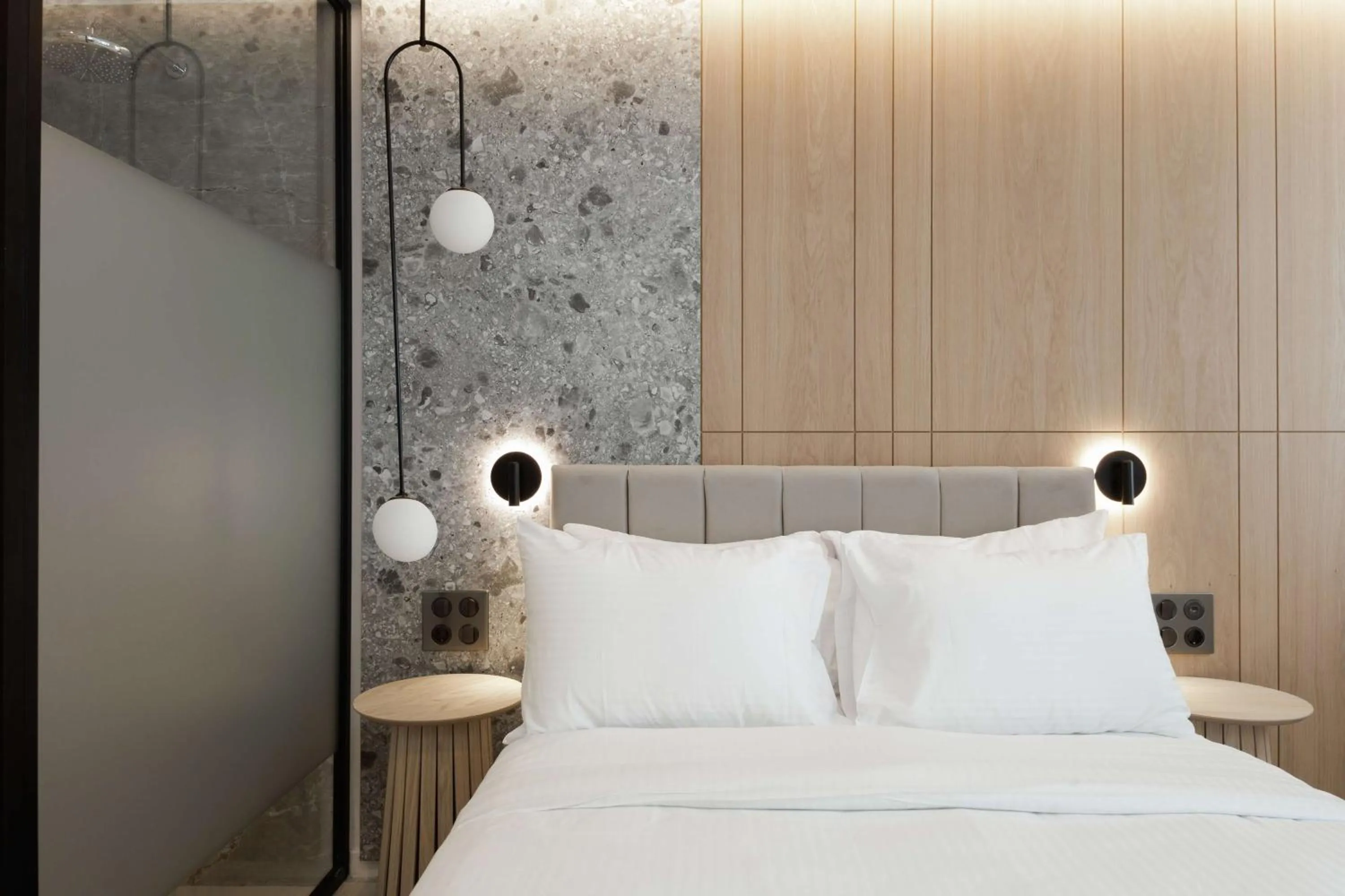 Bed in Hilton Garden Inn Athens Syggrou Avenue