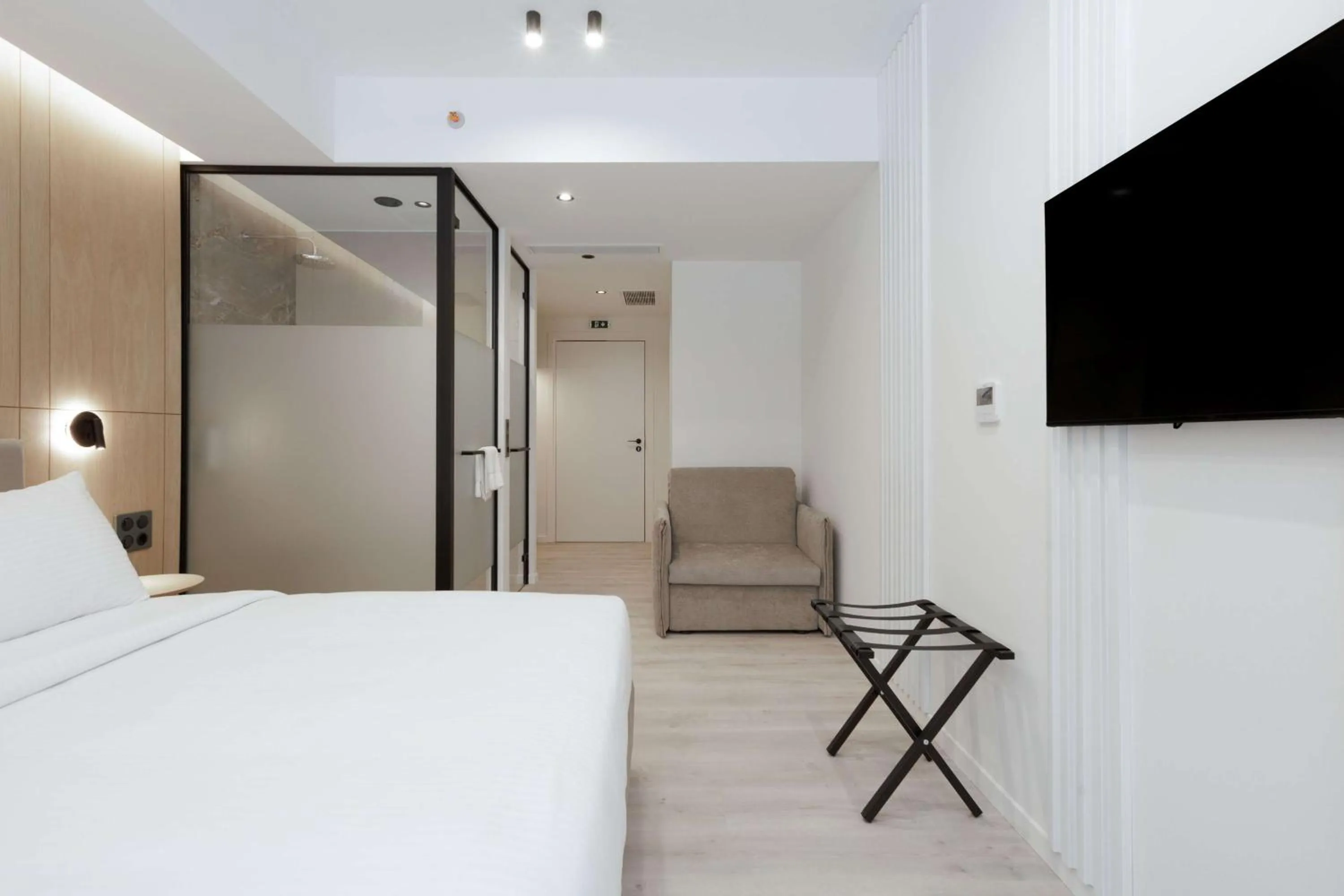 Bed in Hilton Garden Inn Athens Syggrou Avenue