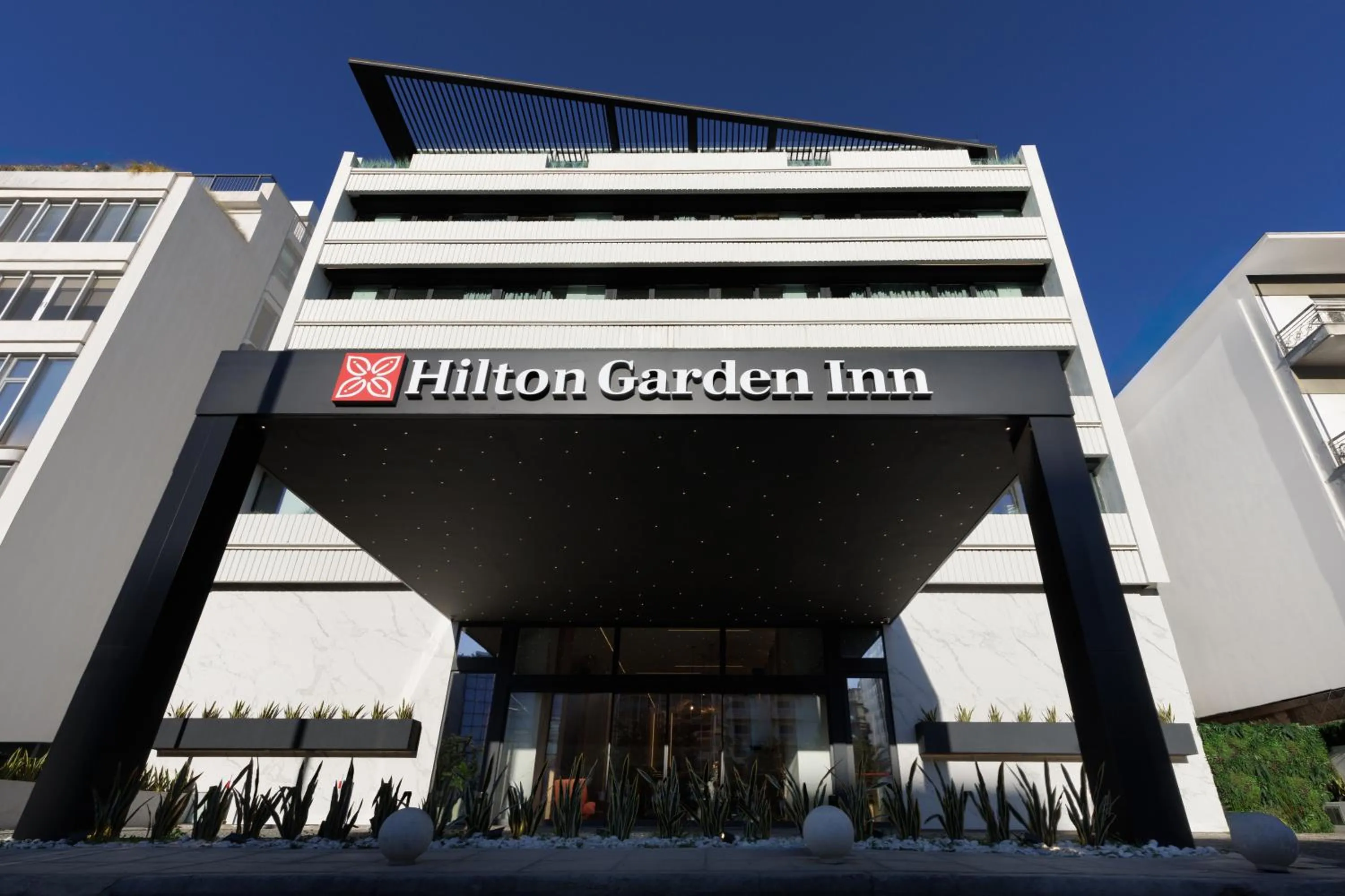 Property building in Hilton Garden Inn Athens Syggrou Avenue