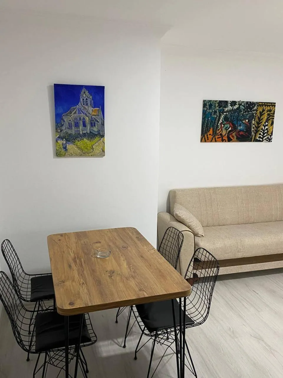 Seating area in UPART FLATS