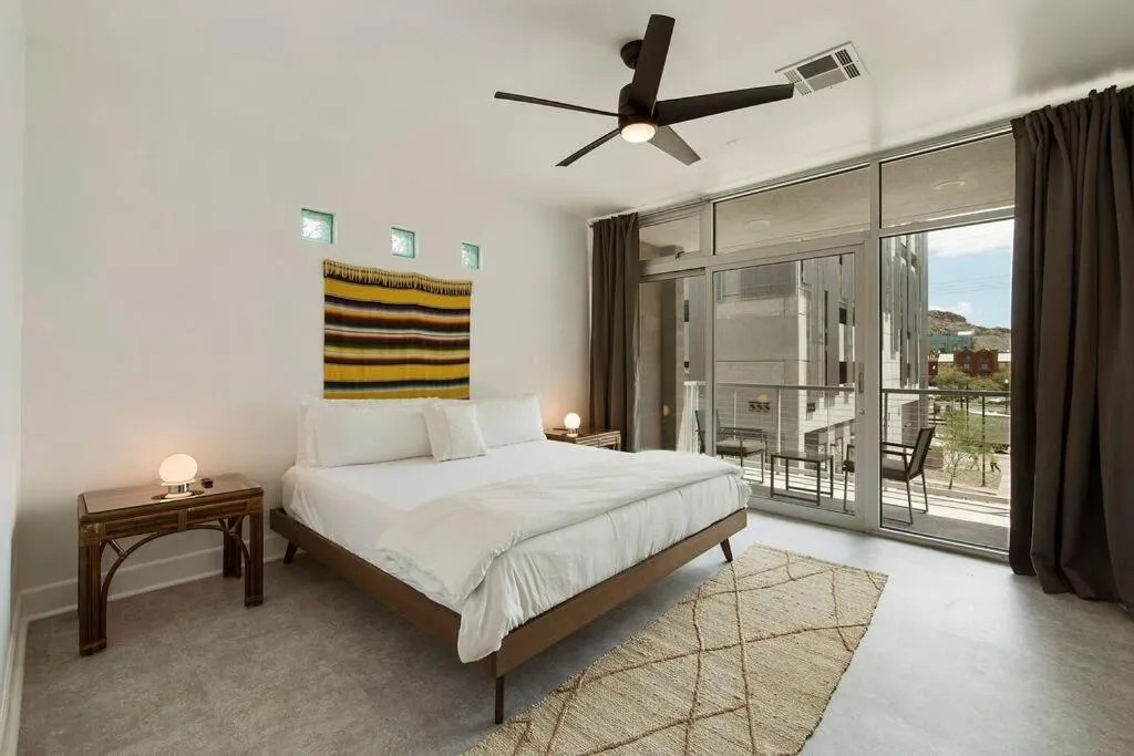 Bed in Tempe Lofts