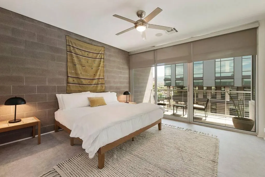 Bed in Tempe Lofts