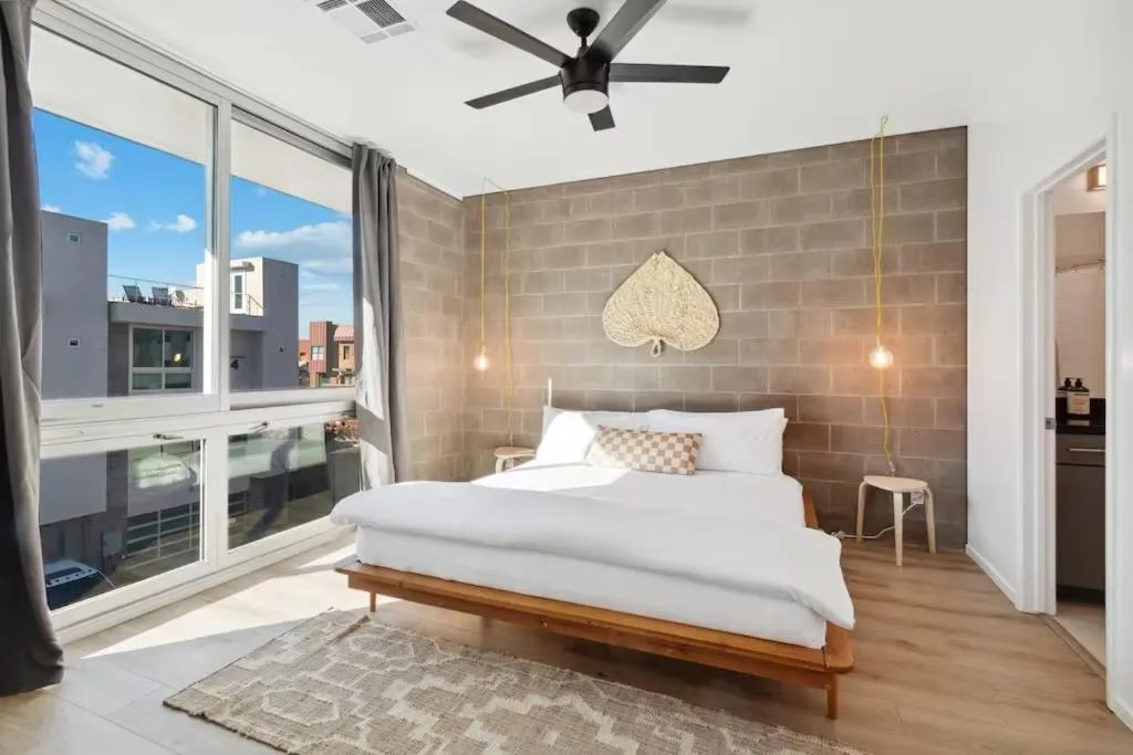 Bed in Tempe Lofts