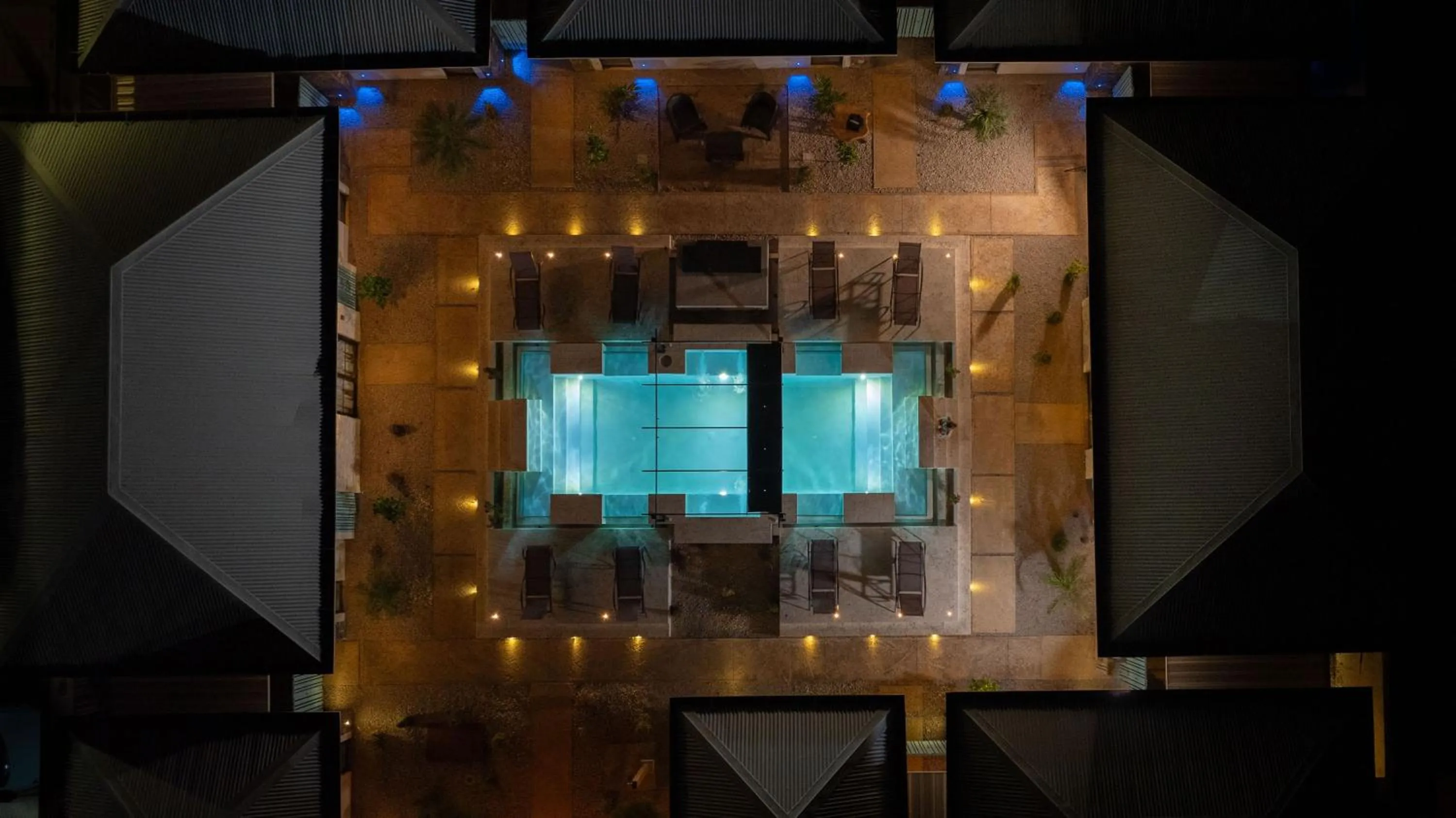 Pool view in Villas VR Beachwalk Avellanas