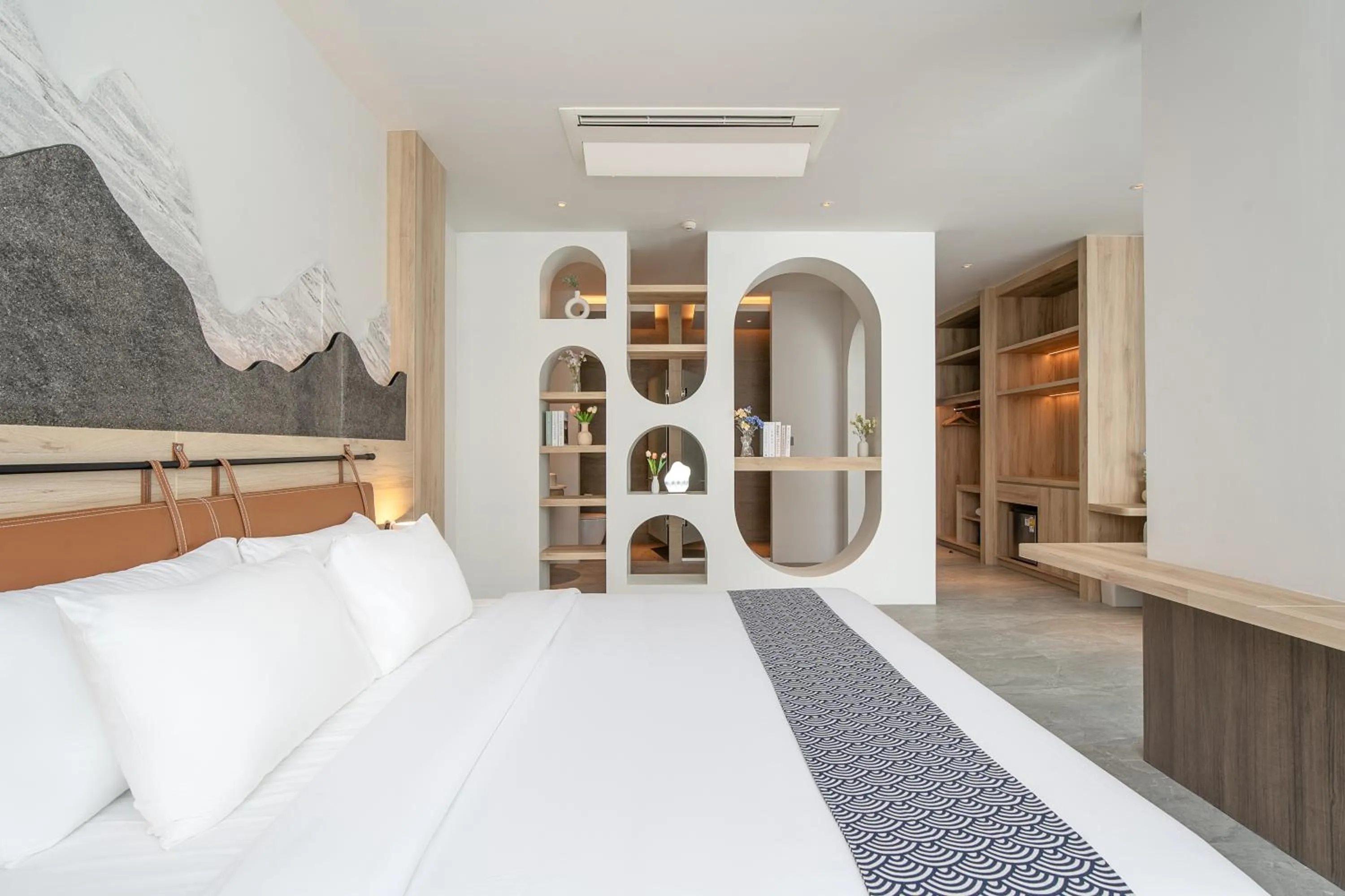 Bed in Timberton Resort Khaoyai