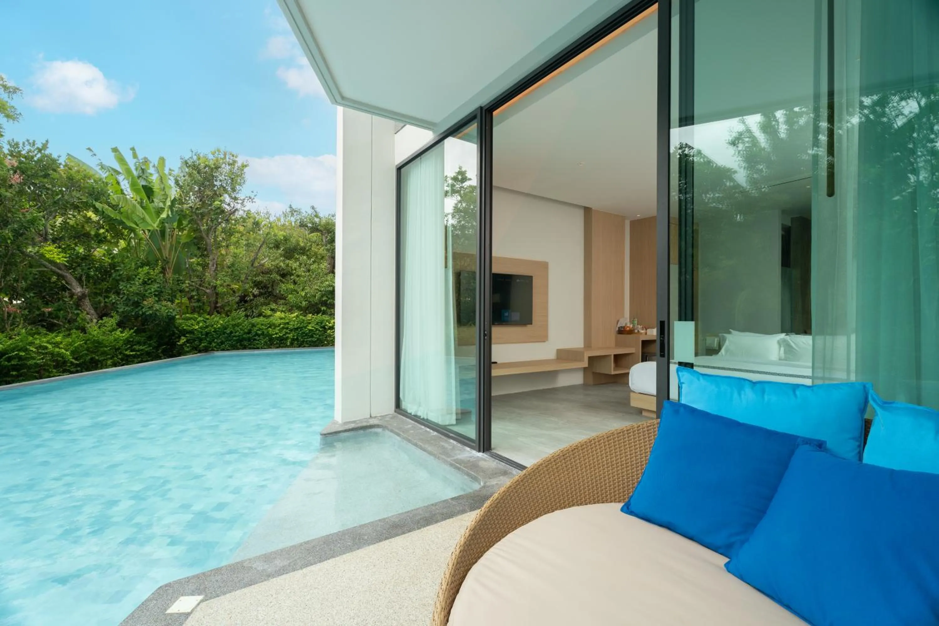 Swimming pool in Timberton Resort Khaoyai