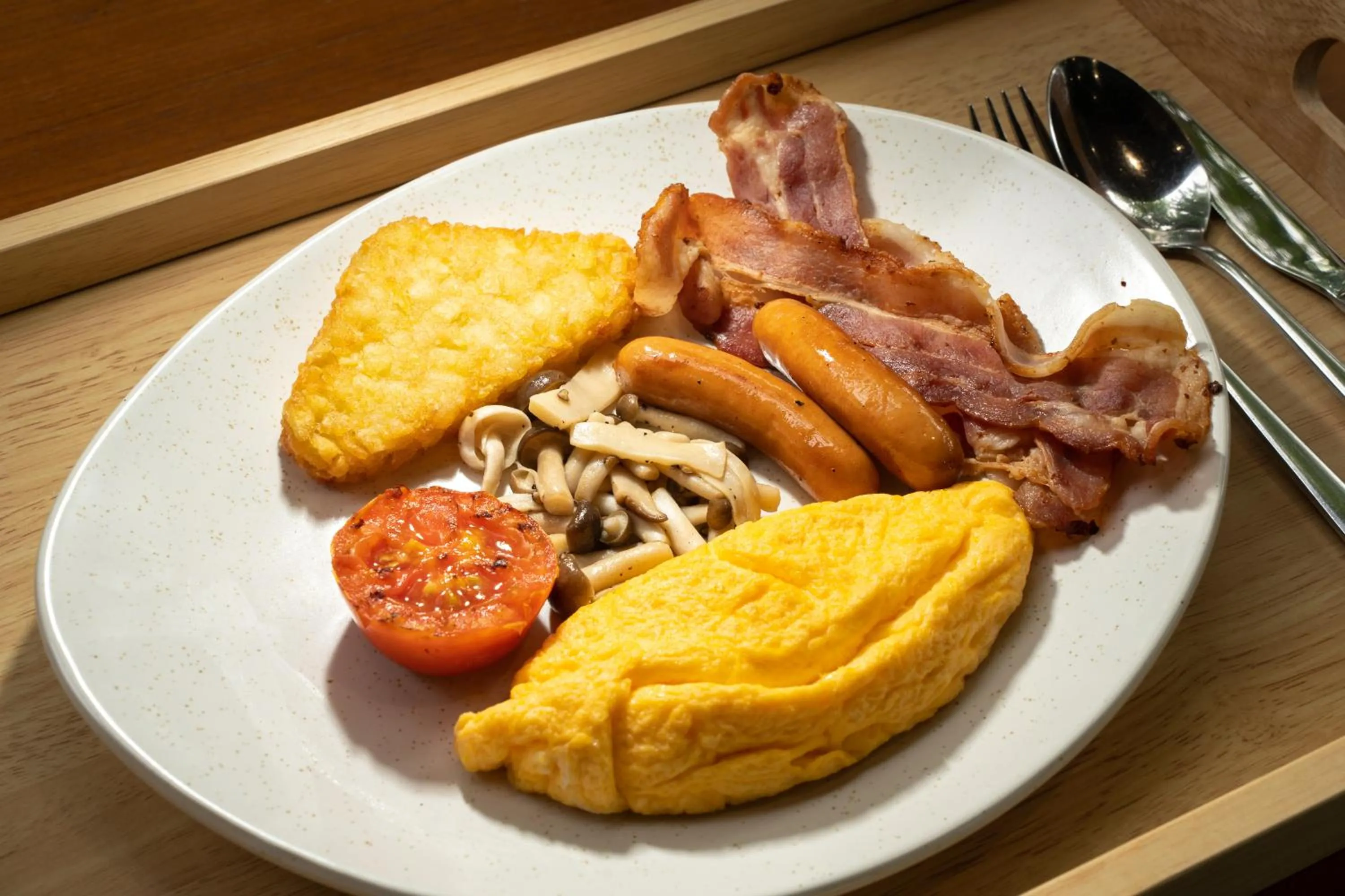 Breakfast in Timberton Resort Khaoyai