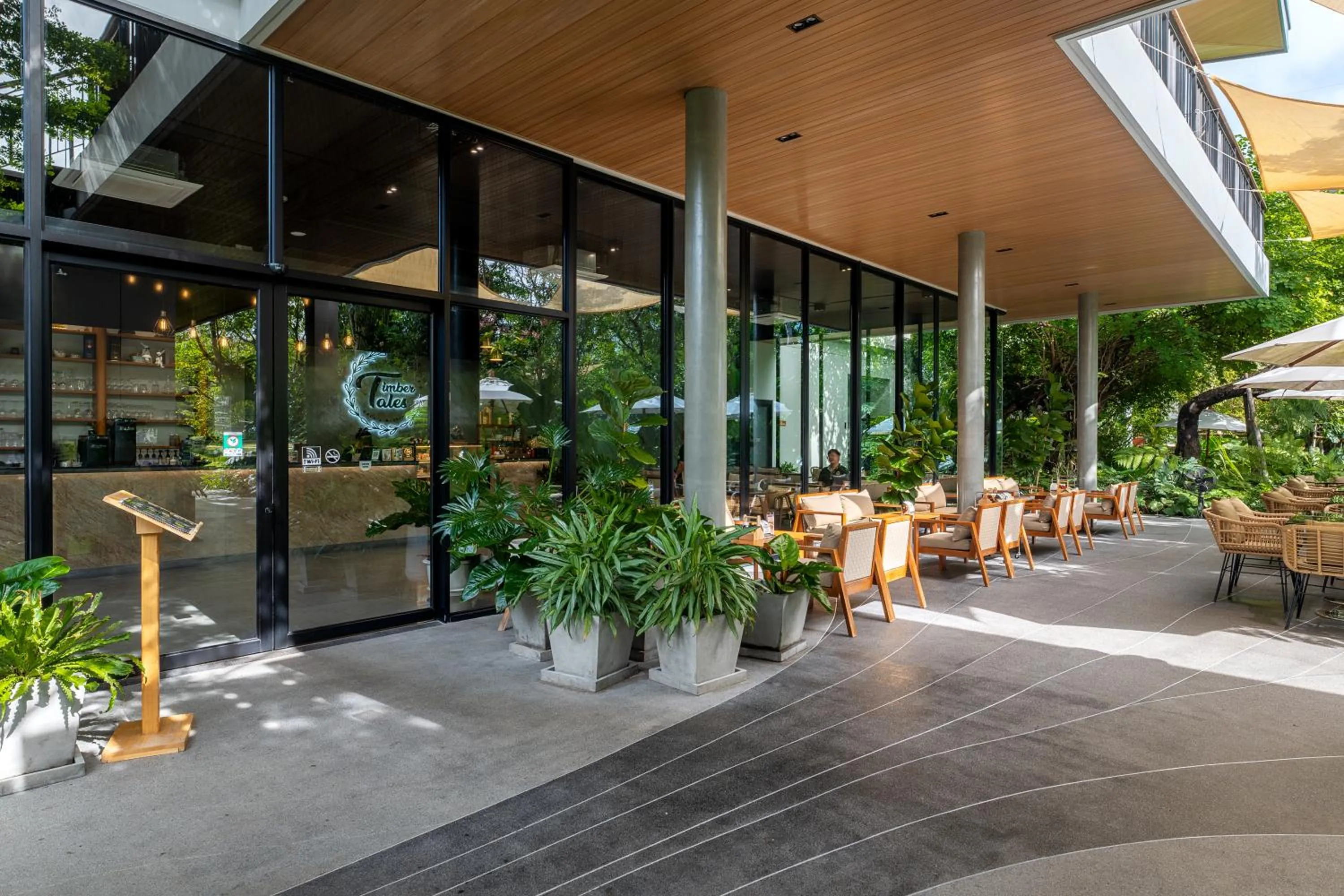 Restaurant/places to eat in Timberton Resort Khaoyai