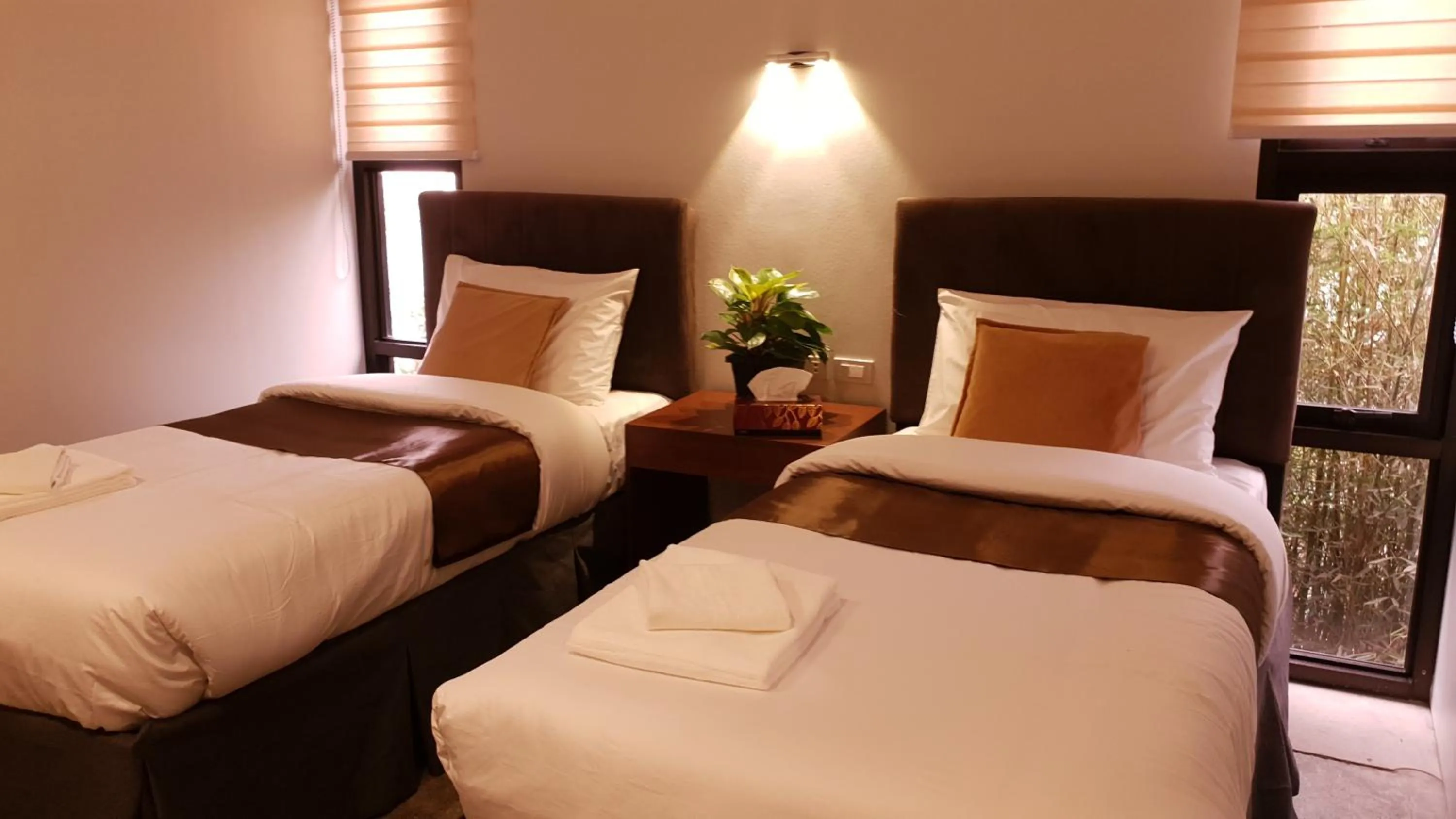 Bed in Hotel Mirador