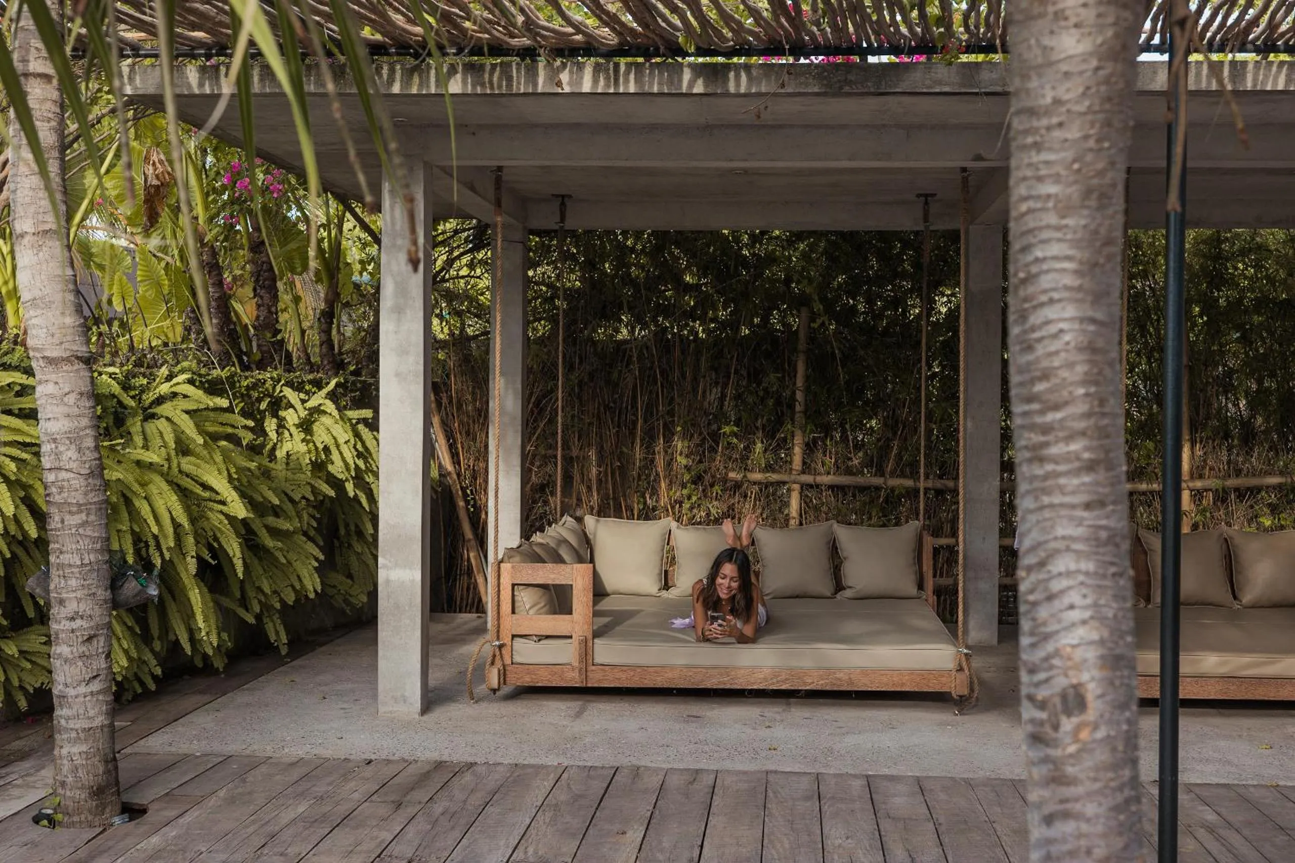 Seating area in Mangroove Bay Boutique Hostel