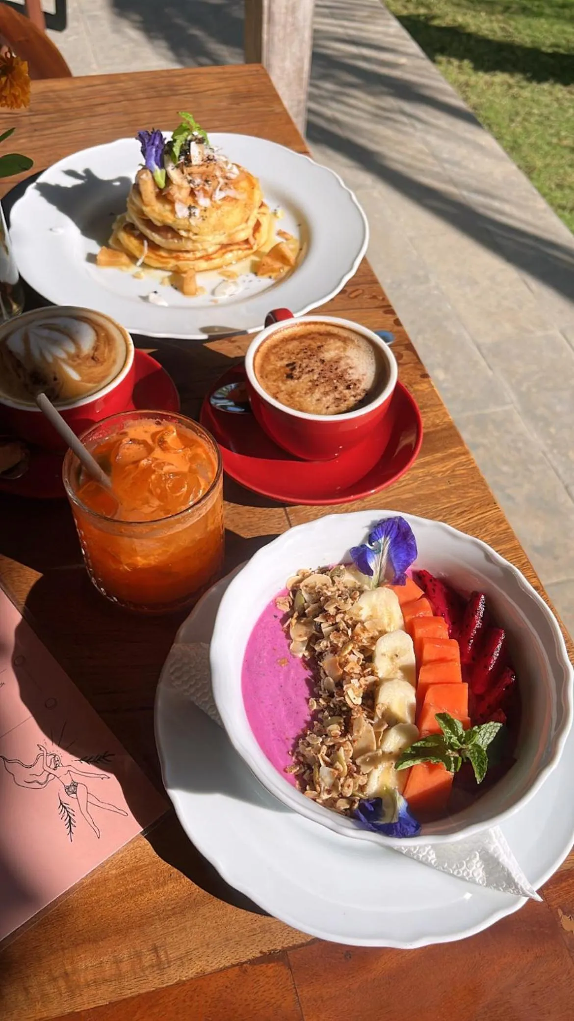 Breakfast in Mangroove Bay Boutique Hostel