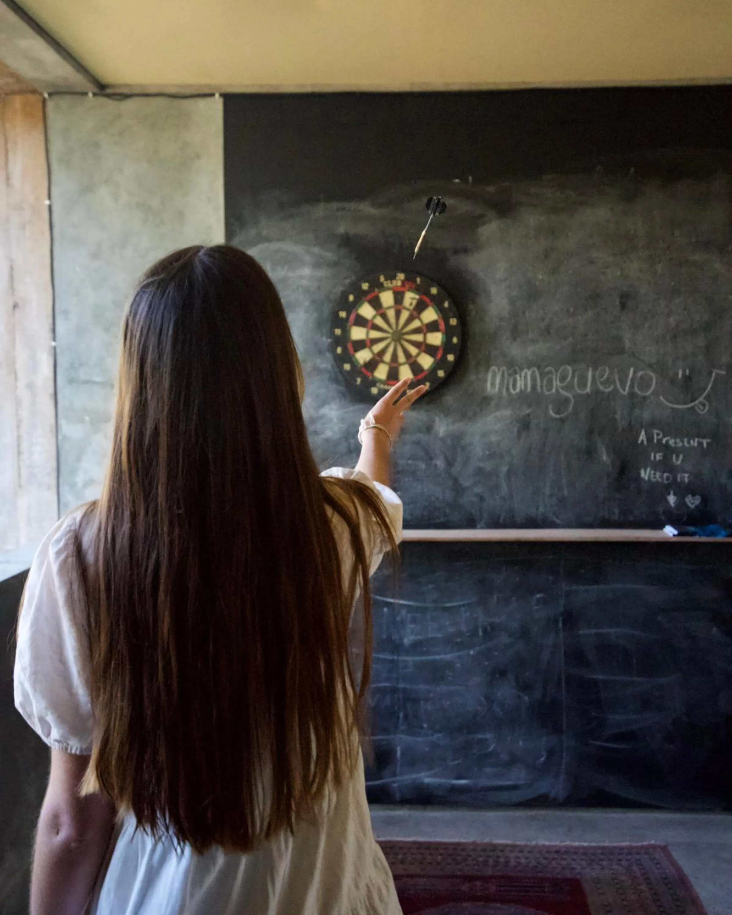 Communal lounge/ TV room in Mangroove Bay Boutique Hostel