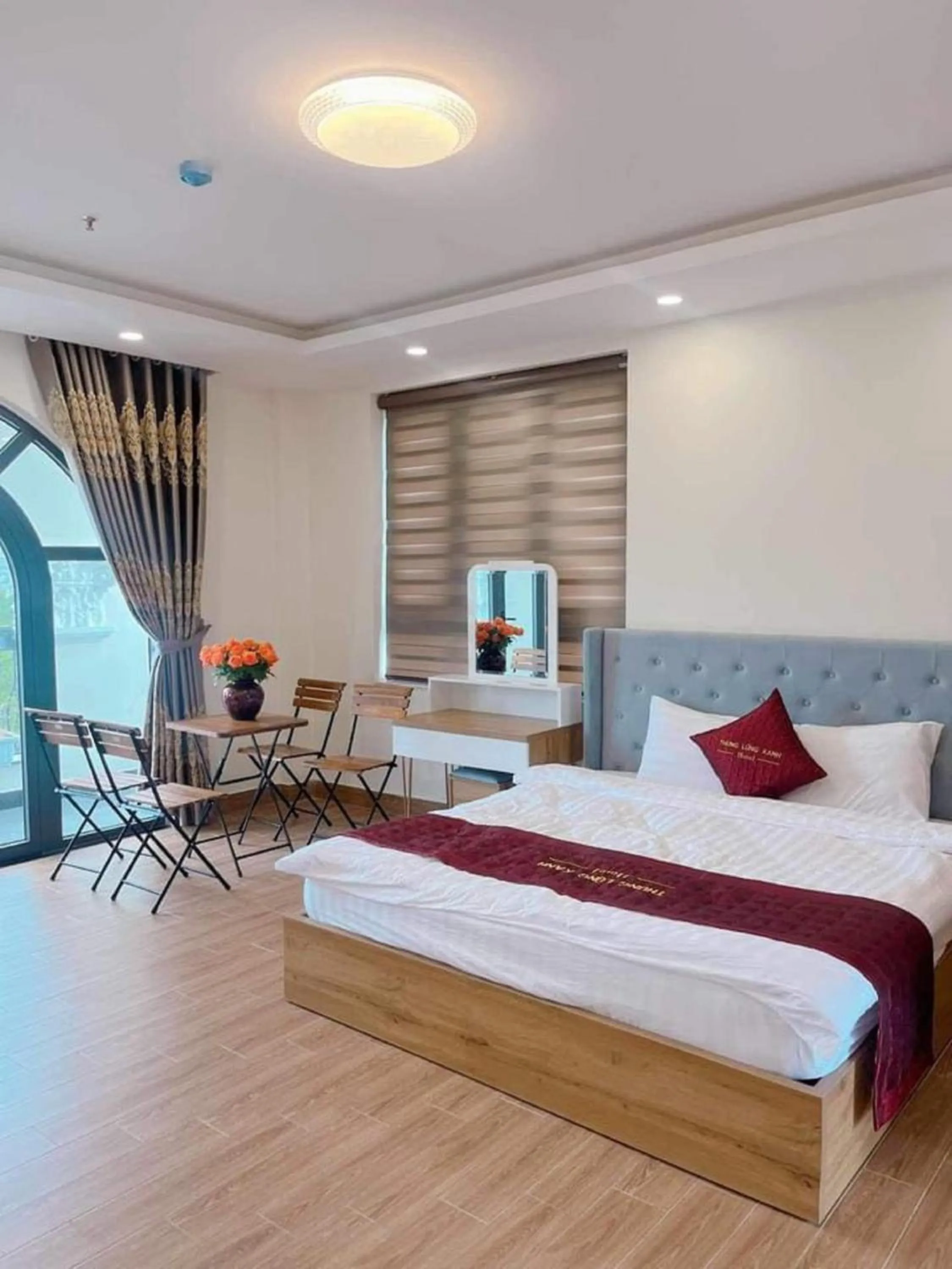 Bed in Thung Lũng Xanh TQK Hotel