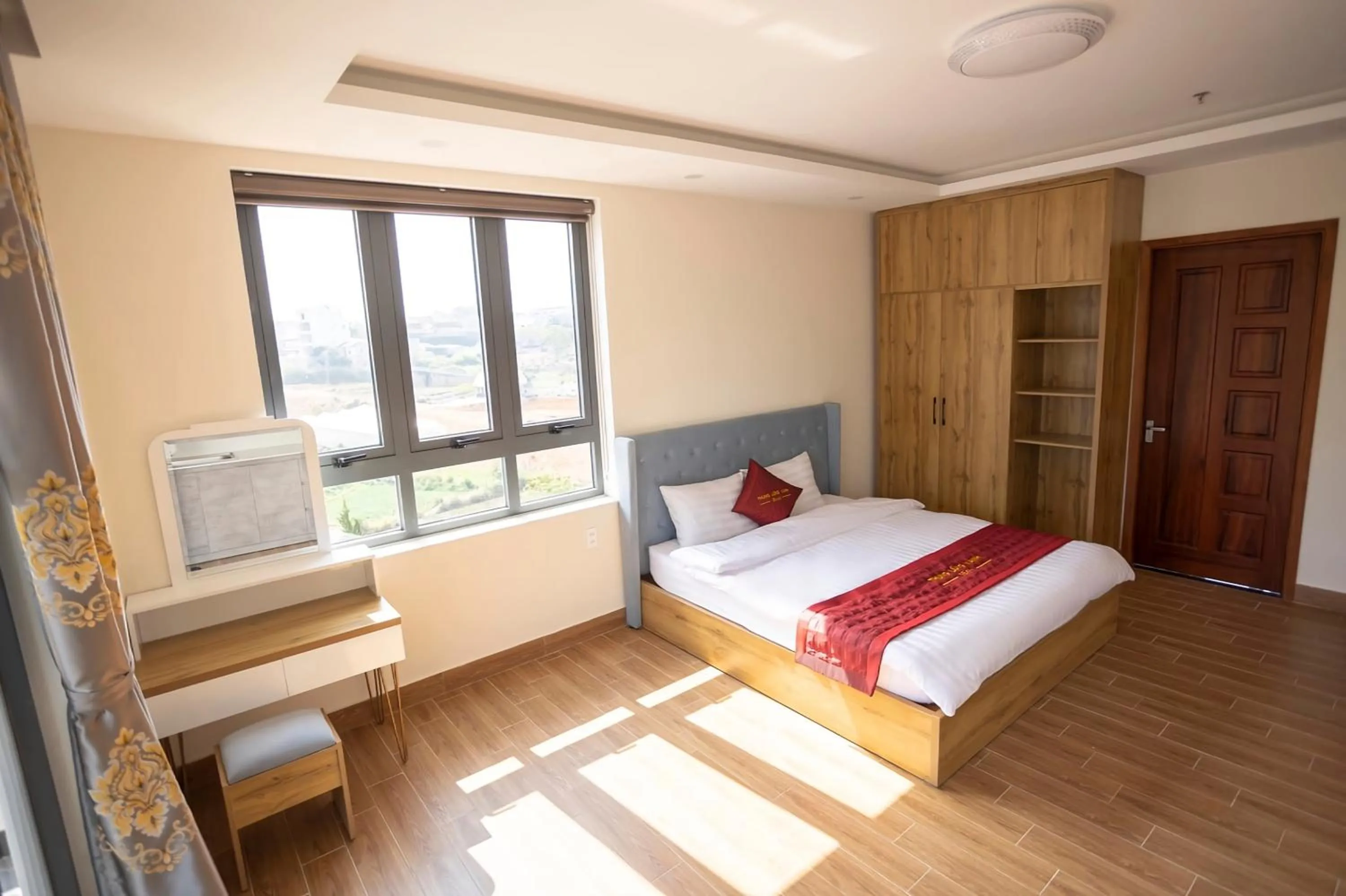 Bed in Thung Lũng Xanh TQK Hotel